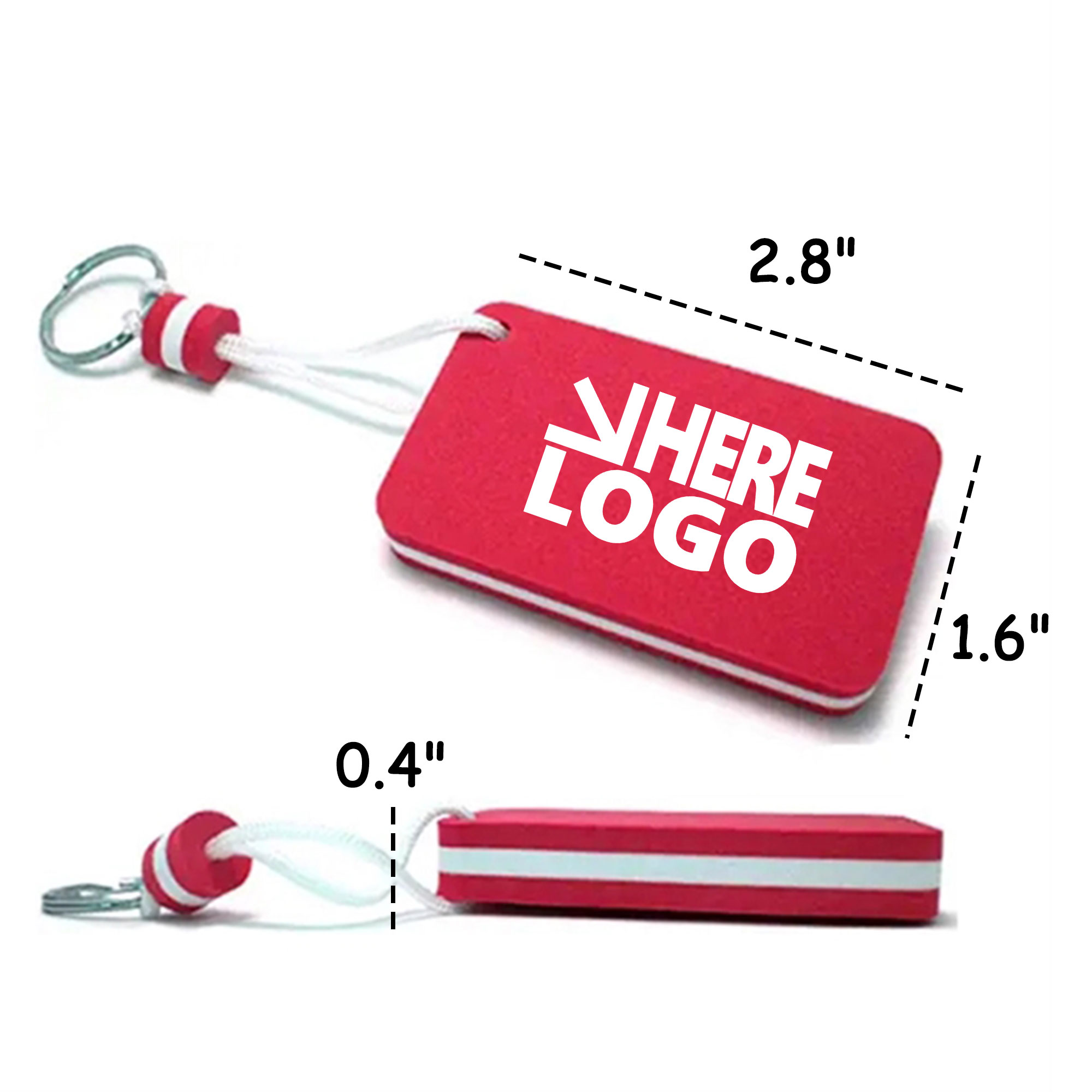Boater Stress Relieving Keychain EVA 3