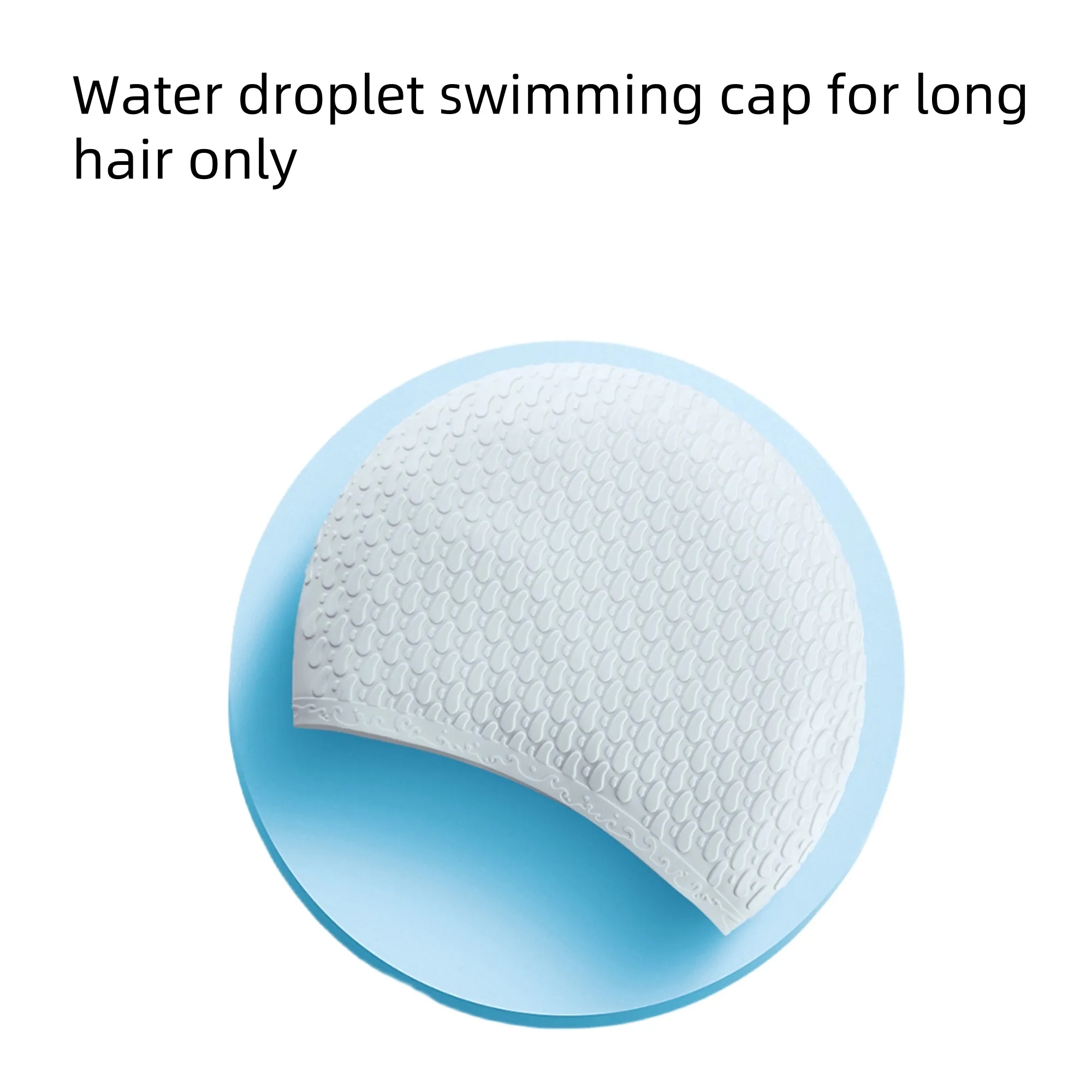 High Elasticity Silicone Swimming Cap 3