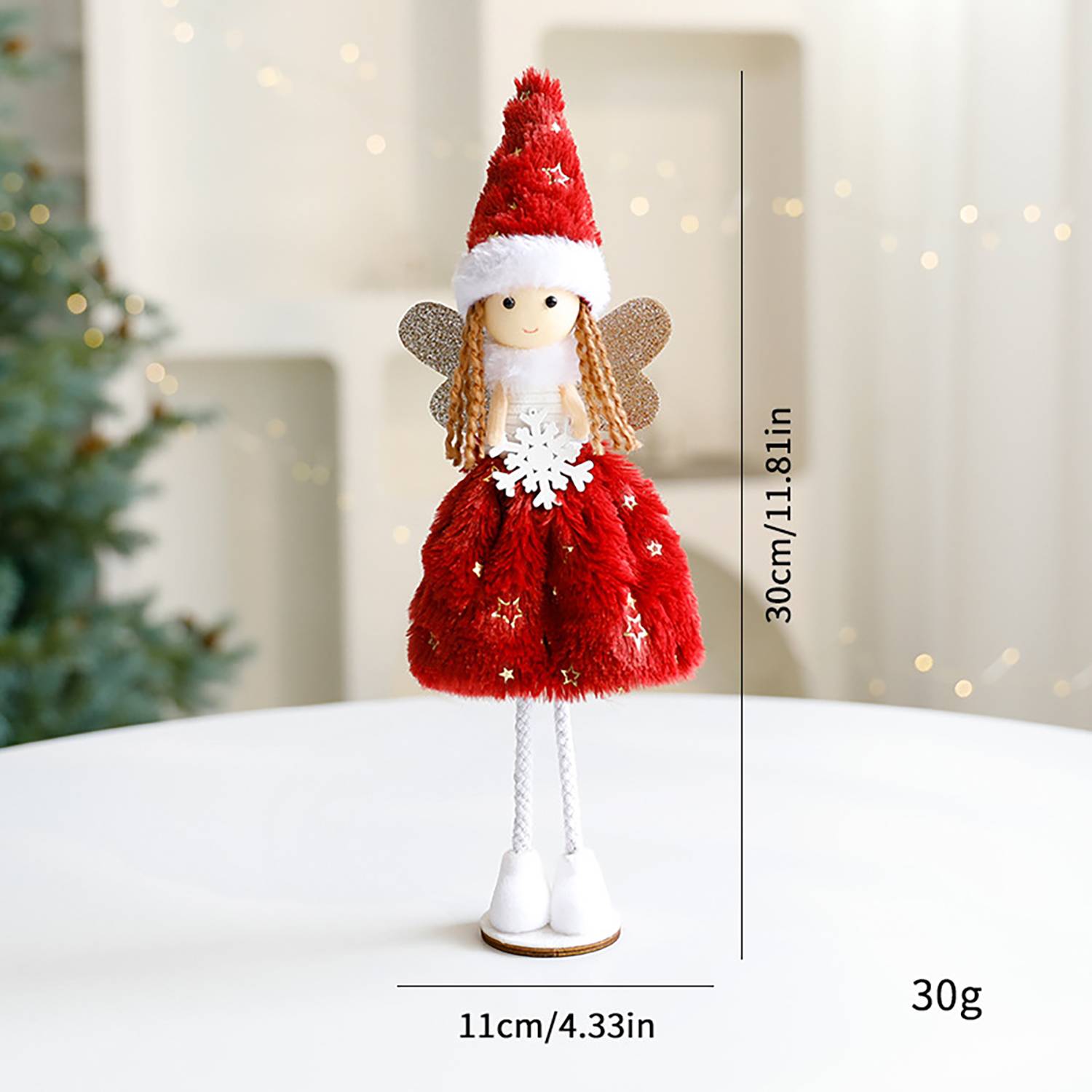 Cute Easter Plush Angel Doll Ornament 7