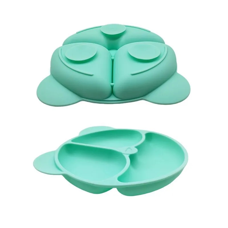 Baby Silicone Tableware 6-piece Set 4