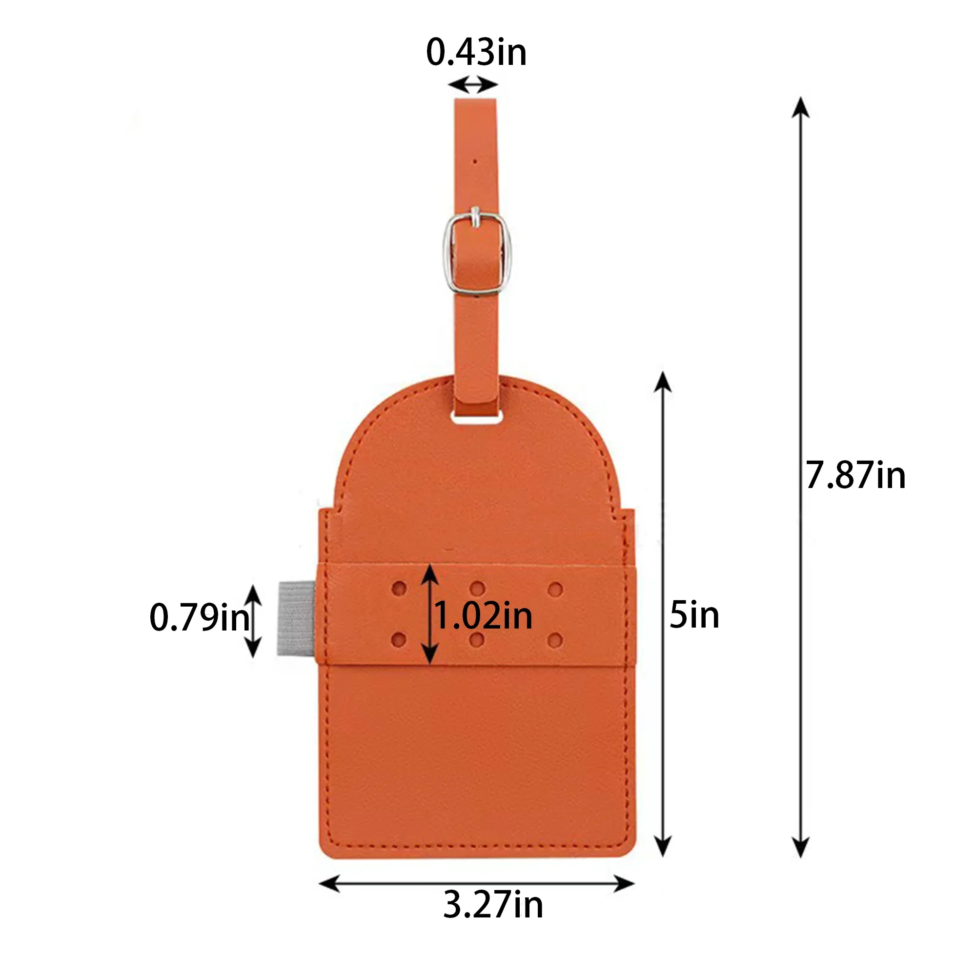 Golf Tee Storage Leather Case With Customizable Logo 5