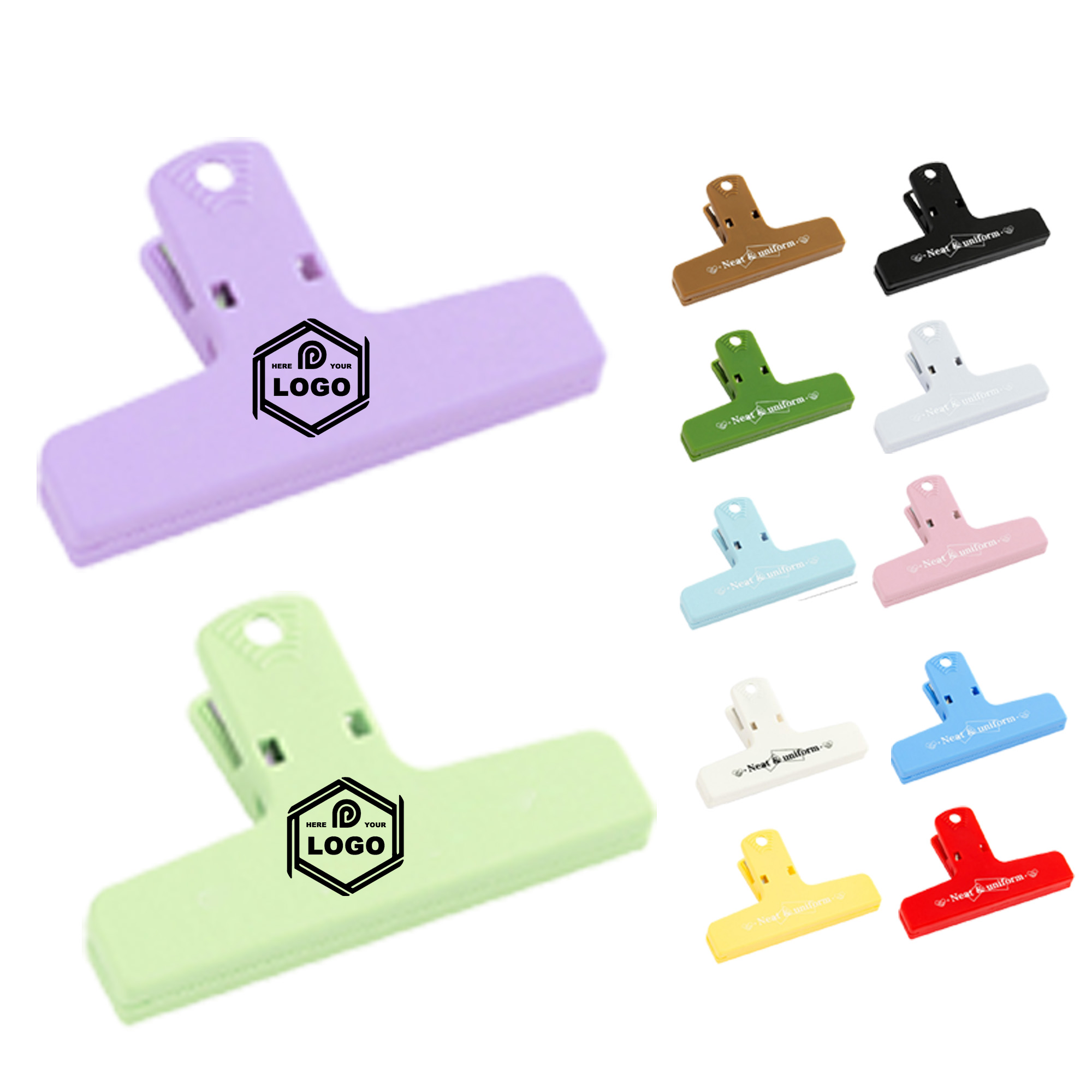 Vibrant Plastic Paper Clip 1