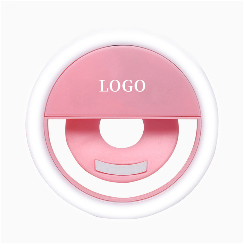Mini LED Portable Rechargeable Selfie Ring Light 4