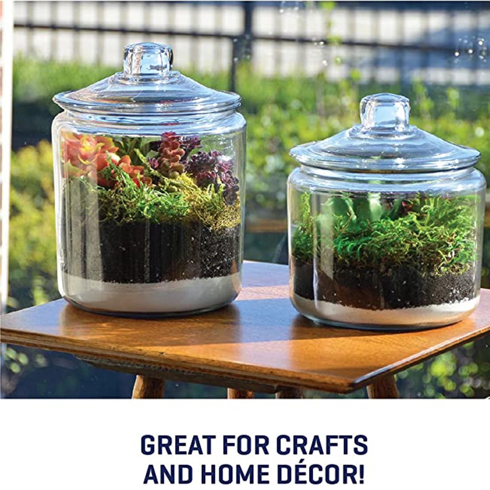 1 L Heritage Hill Glass Jar With Lid 2