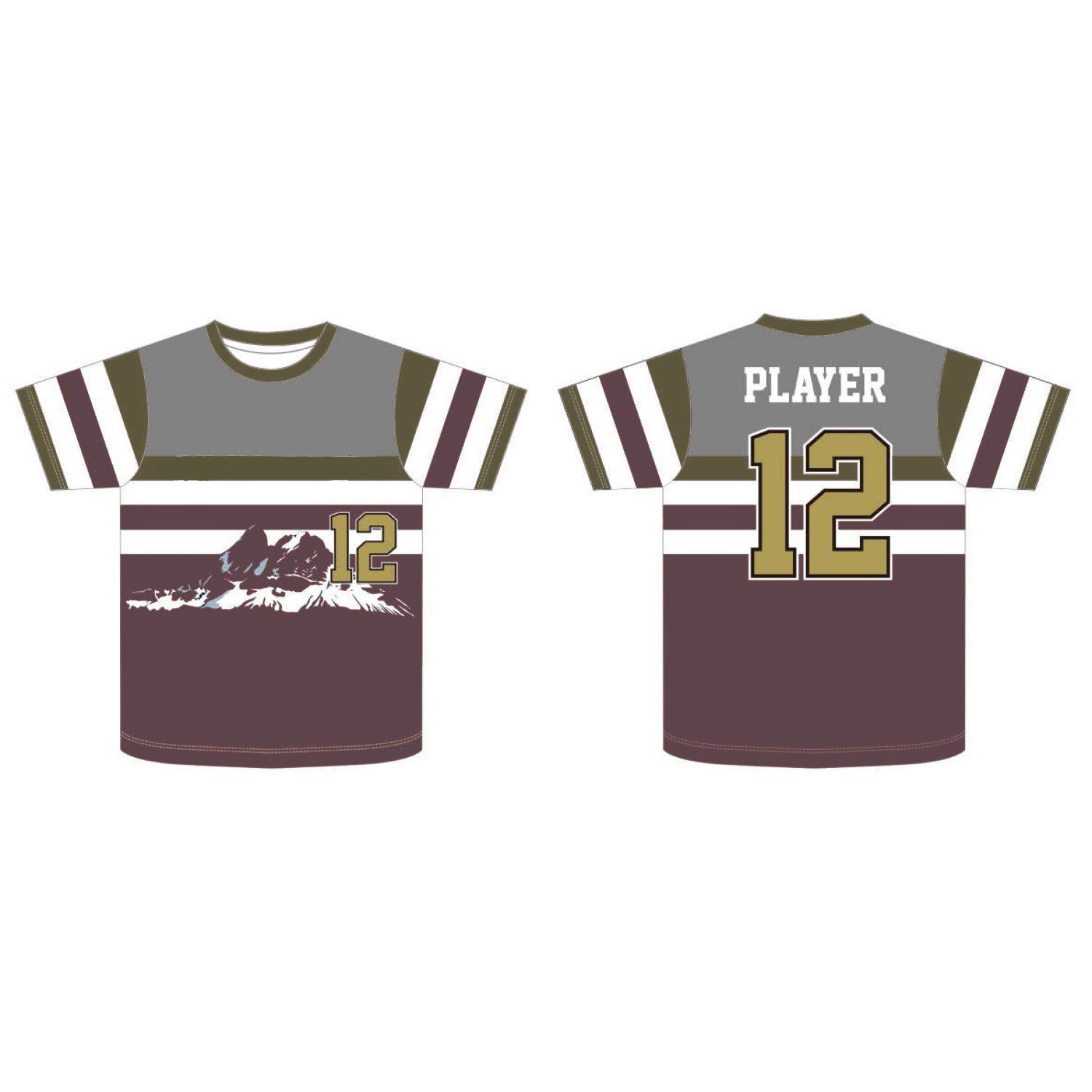 Women's Premium Full Sublimation Crew Neck Baseball Fanwear Jersey 3