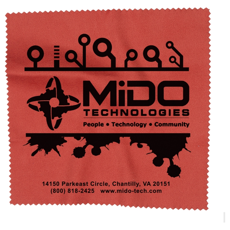6x 6" "TopSuede" Suede Cleaning Cloth & Screen Cleaner 2