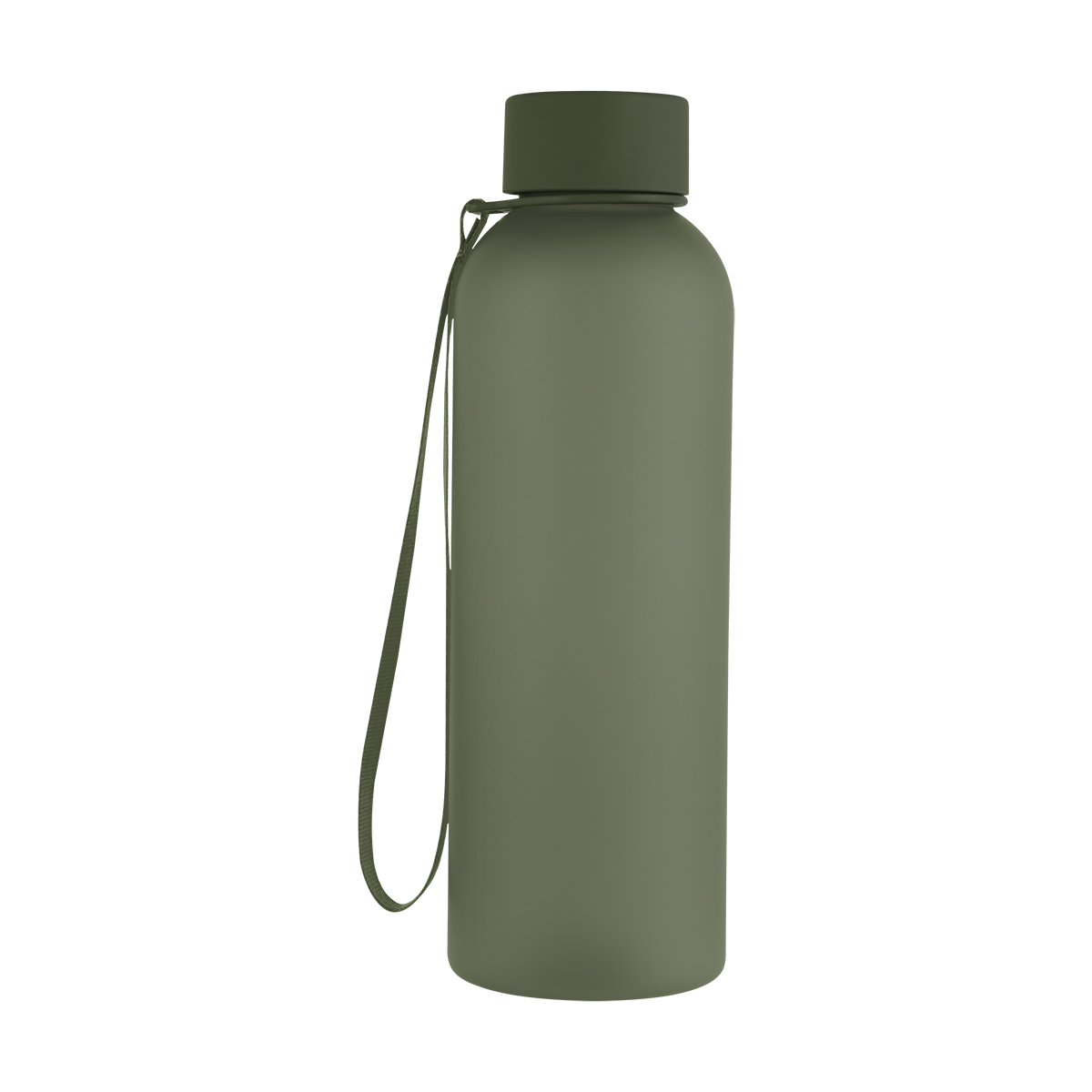 20 Oz. Morgan rPET Rubberized Bottle With Carry Strap 16