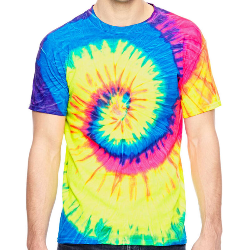 Tie-Dye 5.4 Oz., 100% Cotton Tie-Dyed T-Shirt 14