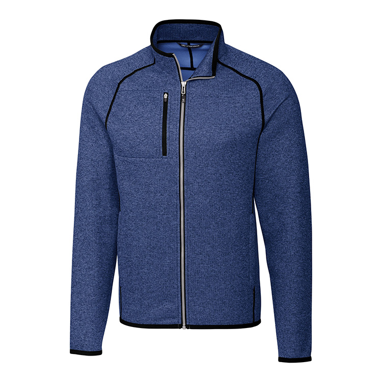 Cutter & Buck Mainsail Sweater-Knit Men's Full Zip Jacket 2