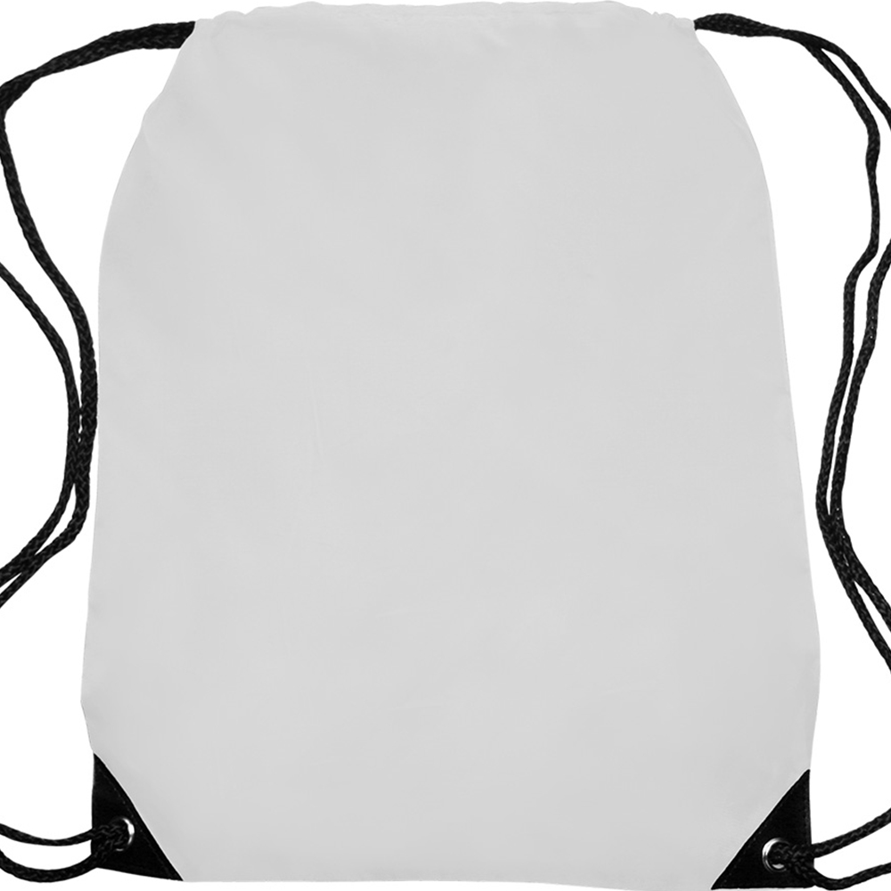 Black Trim Drawstring Bags 23