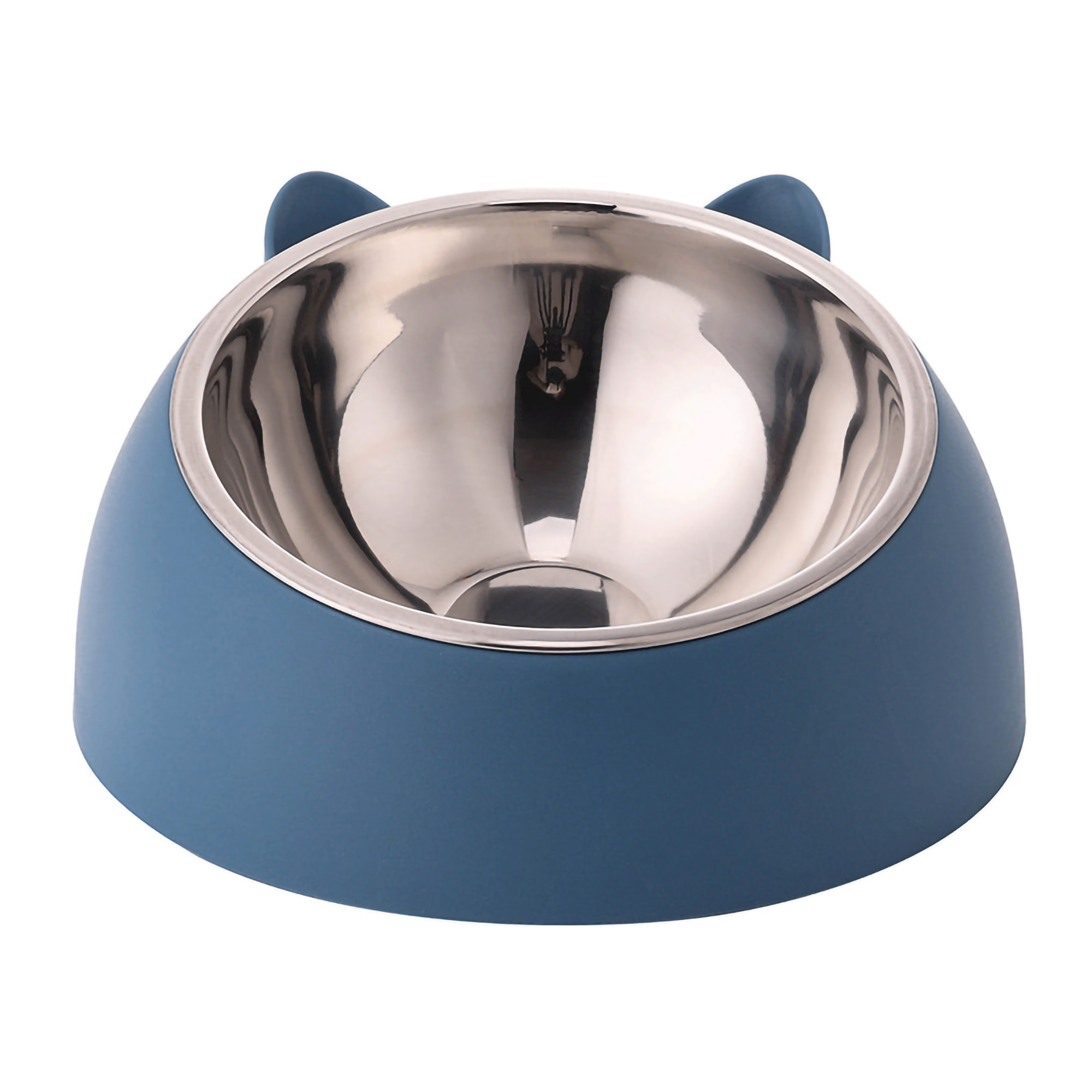 MOQ20 Pet Food Scoop Neck Protection Cat Dog Bowls 2