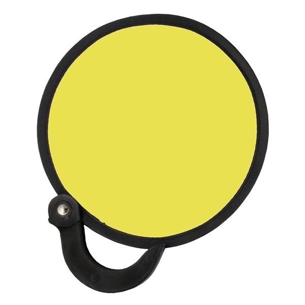 Nylon Foldable Hand Fan with Plastic Handle 2