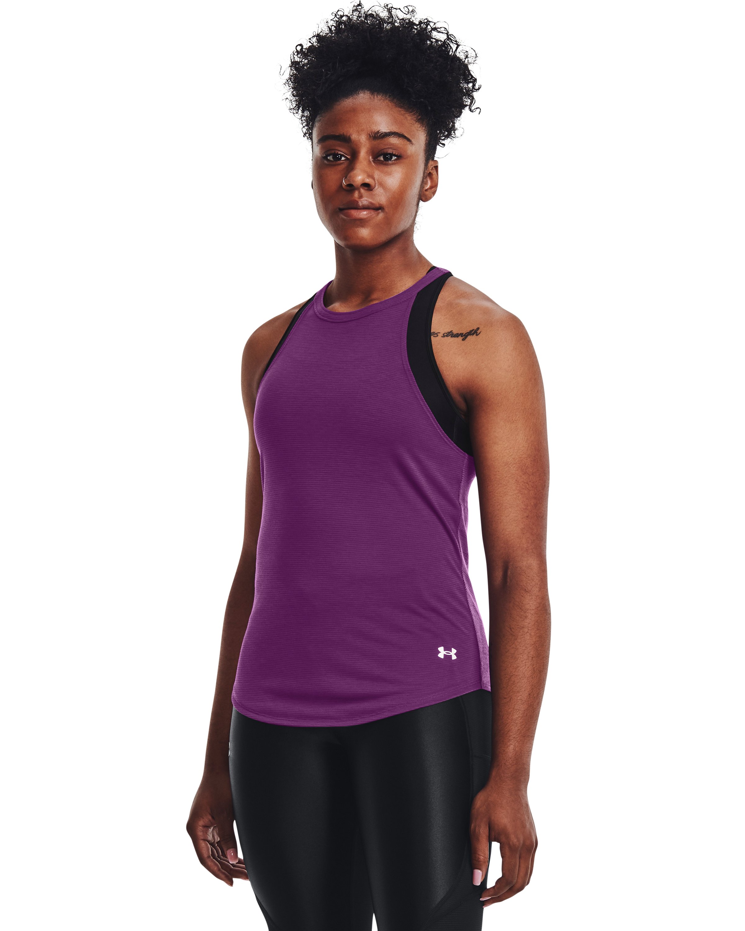 UA Streaker Jacquard Women's Tank 3
