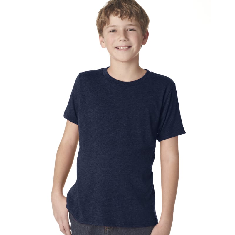 Next Level Apparel Youth Triblend Crew 10