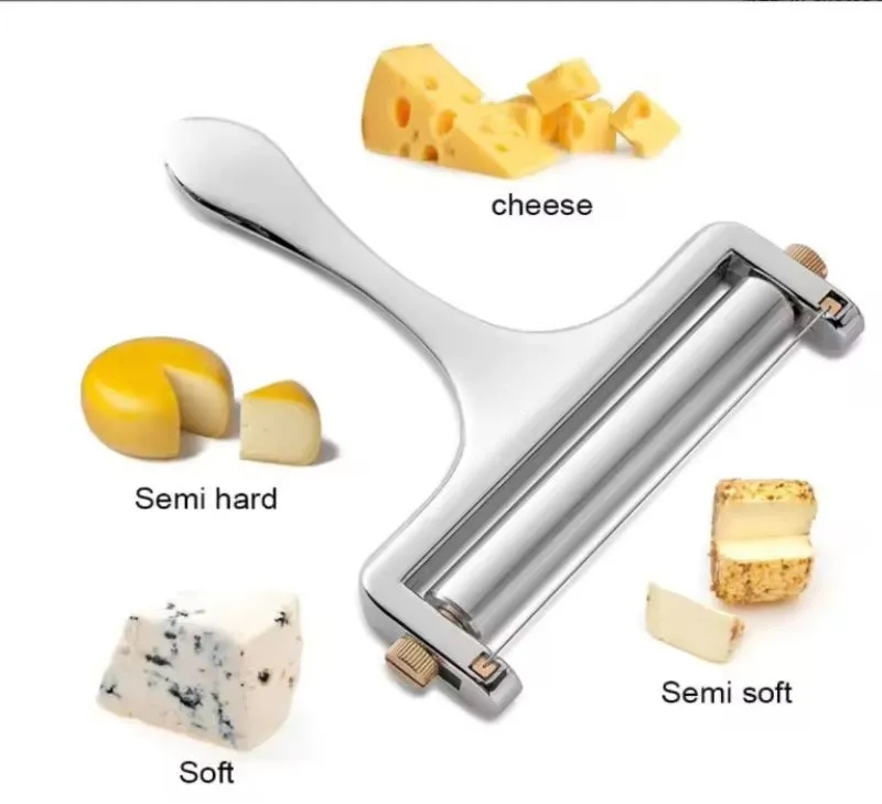 Stainless Steel Adjustable Hand Held Cheese Slicer 6