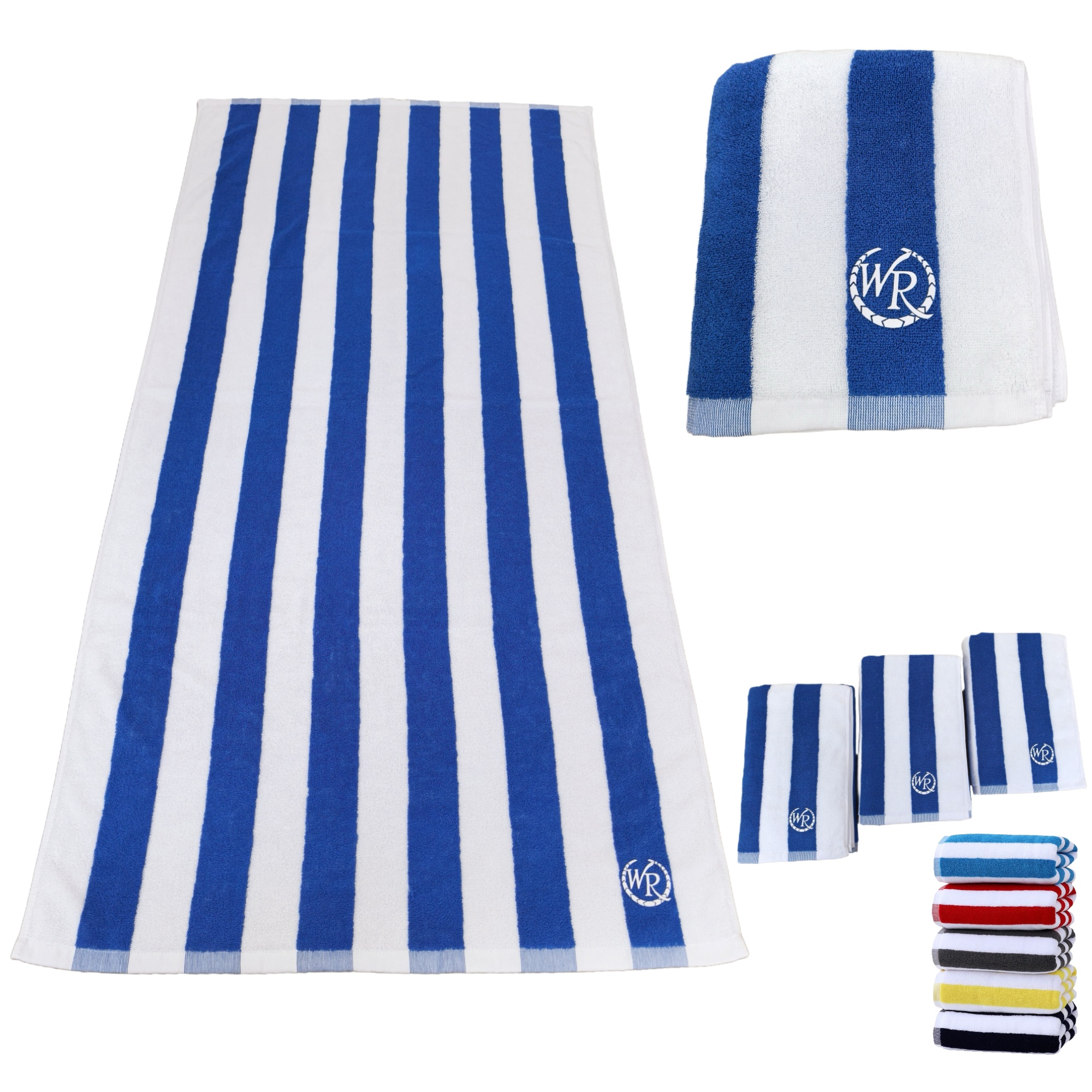 Carmel Classic Stripe Beach Towel 3