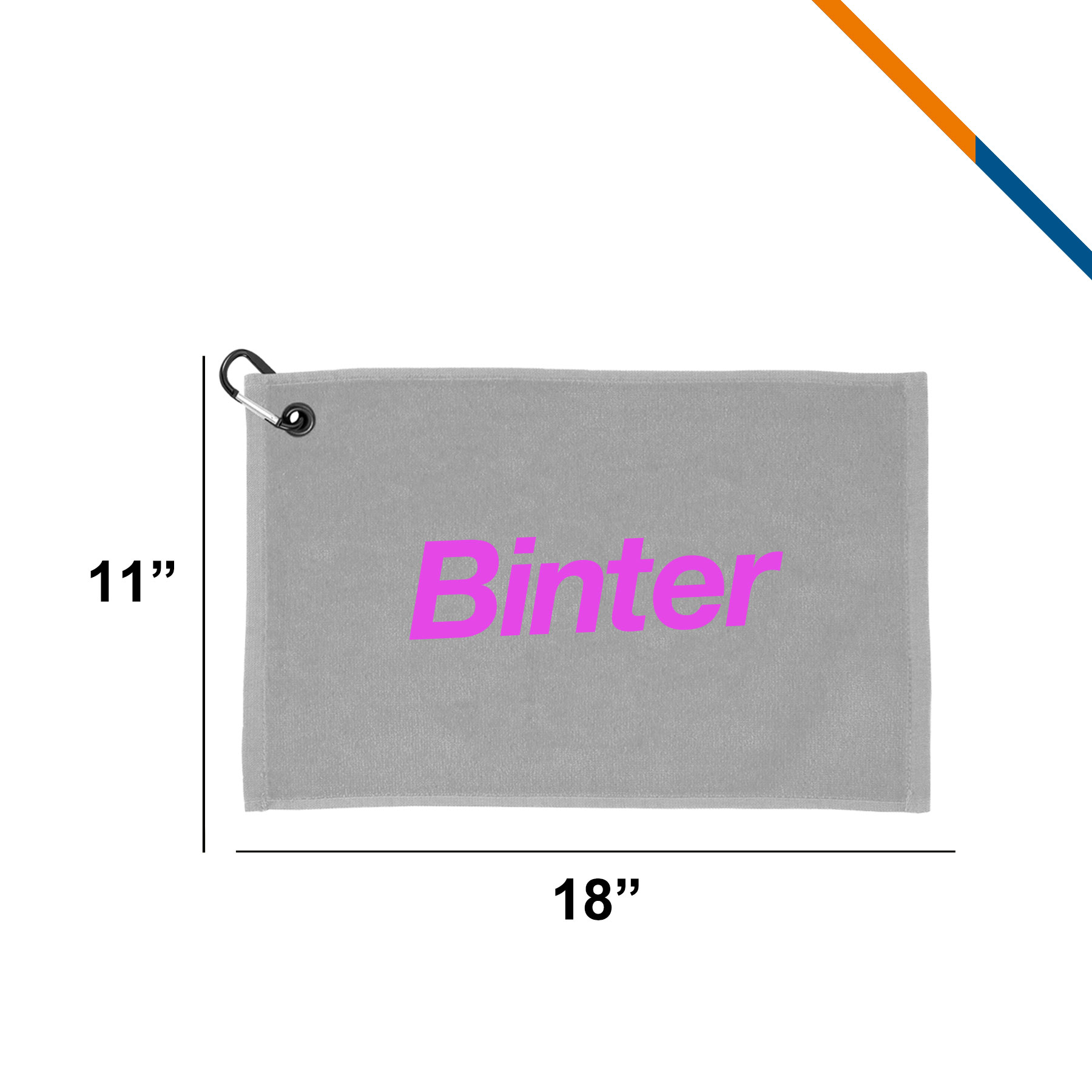 Rorve Golf Towel - 18" x 11" 8