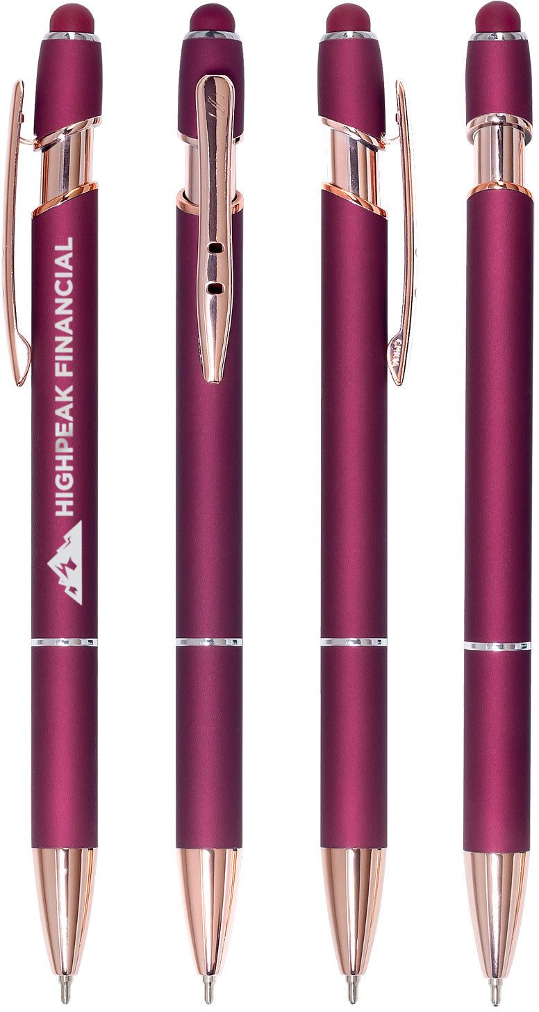 ULTIMA ROSE GOLD ACCENT STYLUS PEN 16