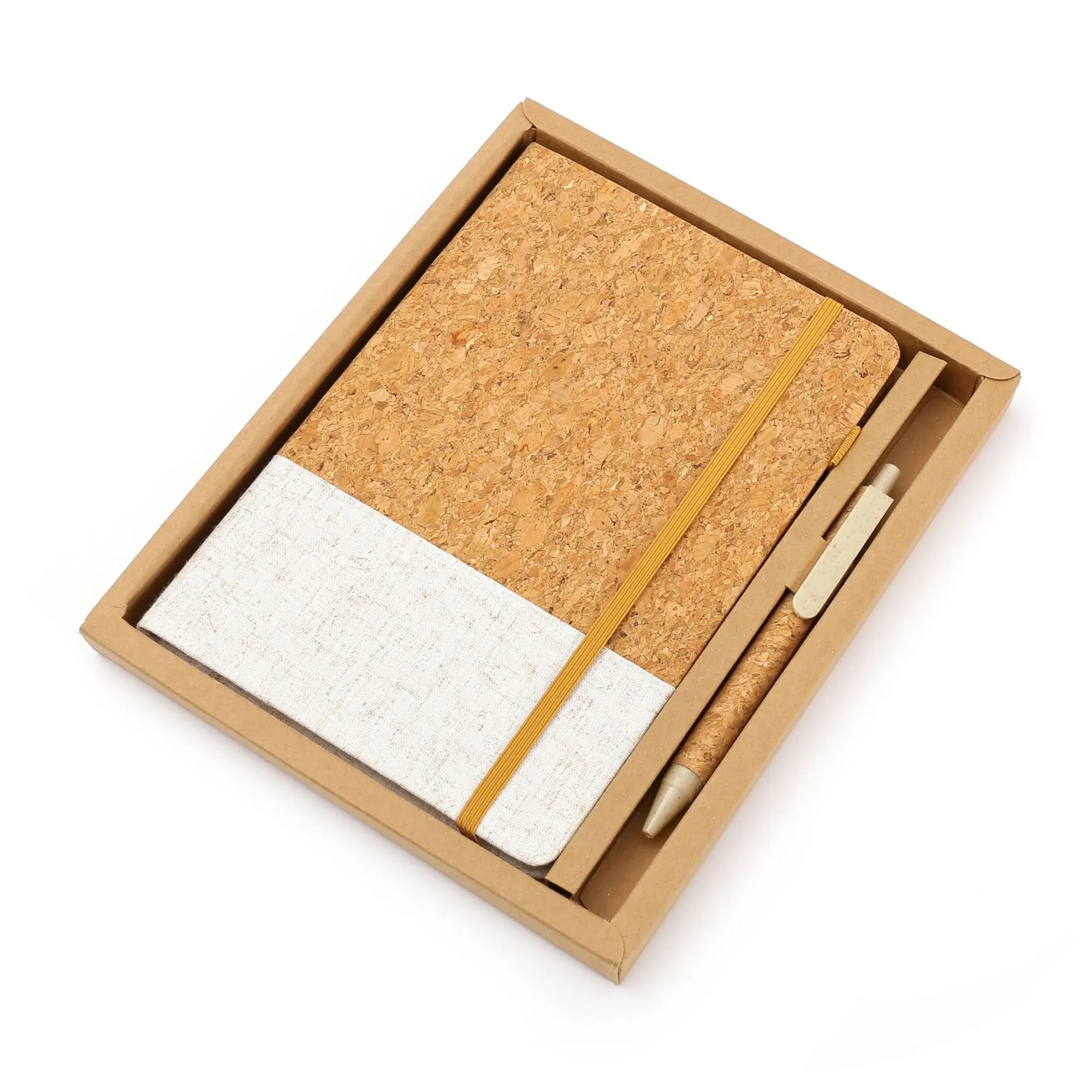 A5 Cork Wheat Straw Notebook 3