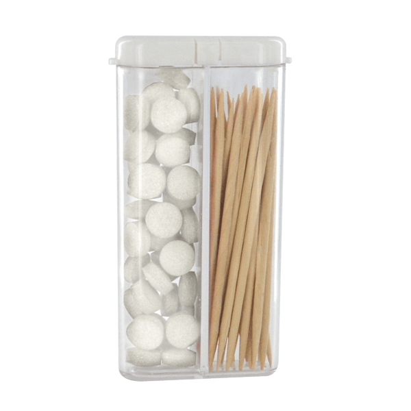 Rectangular Flip-Top Mints and Toothpicks 1
