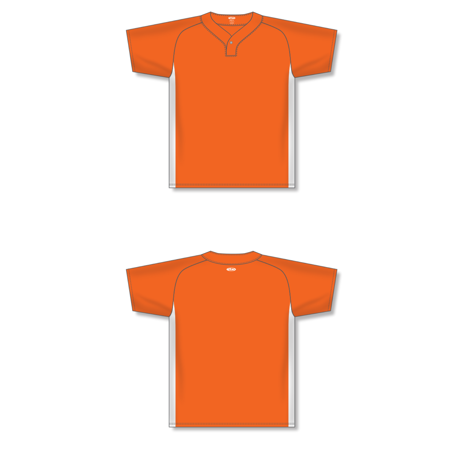 One Button Baseball Jerseys BA1343-G01 30