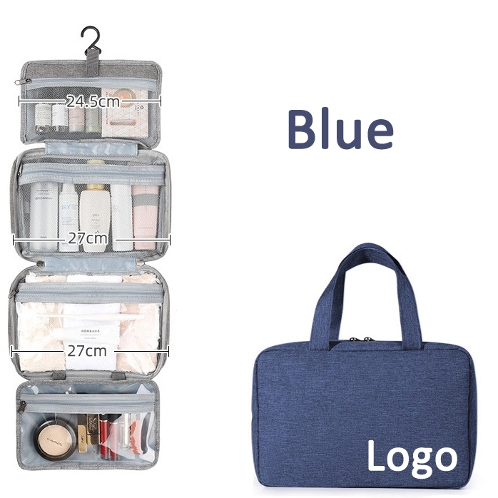 Hanging Travel Toiletry Bag & Makeup Cosmetic Organizer 7