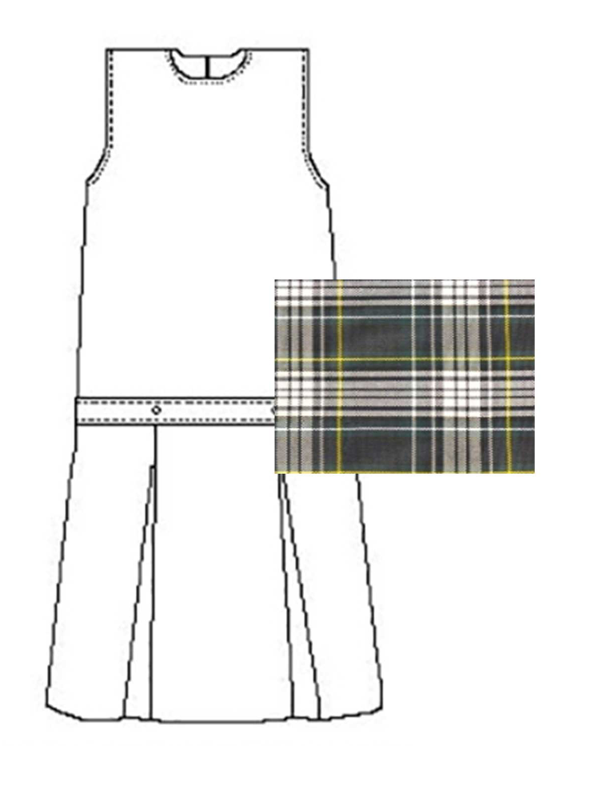 A+ Uniforms - Girls' Polyester Plaid Jumper 19