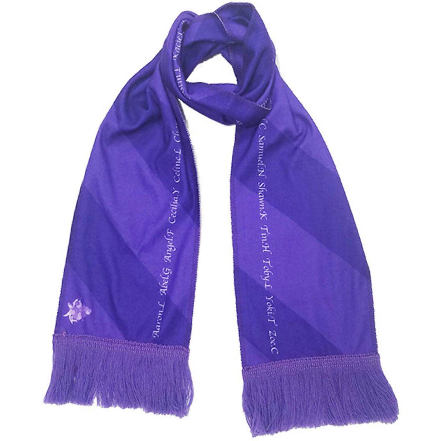 Winter Sublimation Printing Scarf w/ Tassel 12