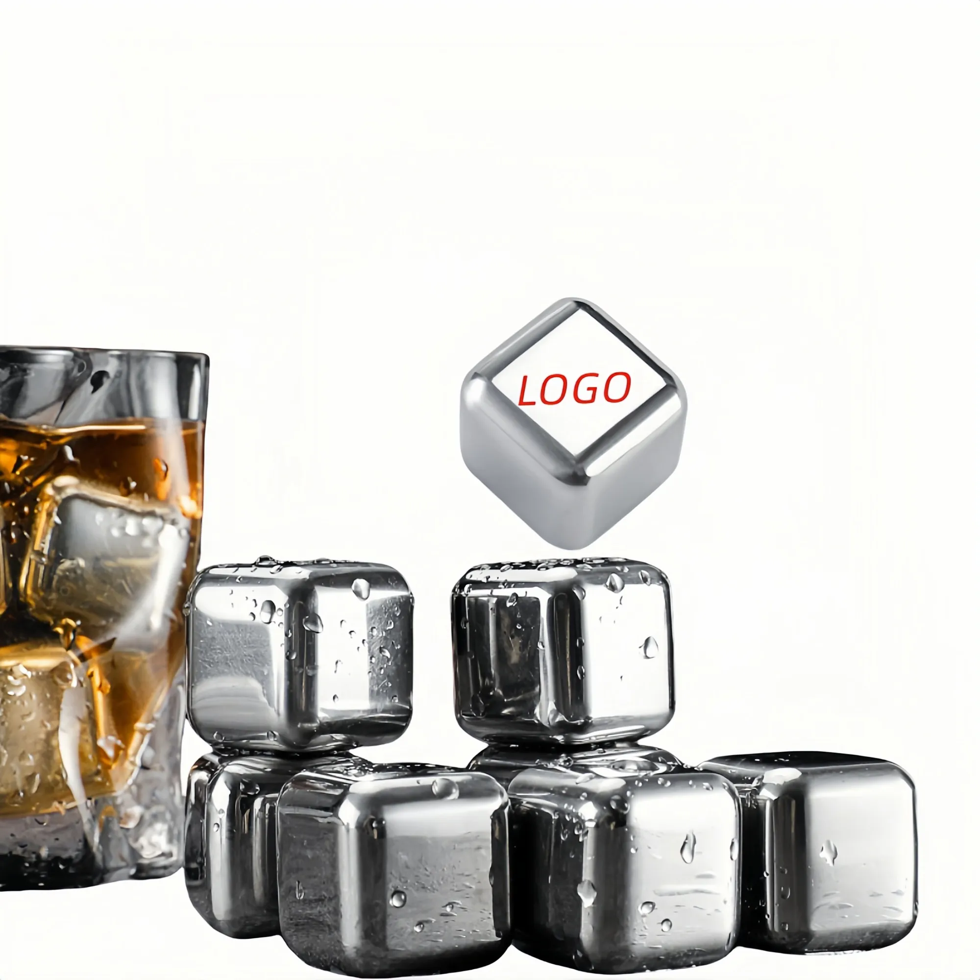 Stainless Steel Ice Cubes Reusable 4