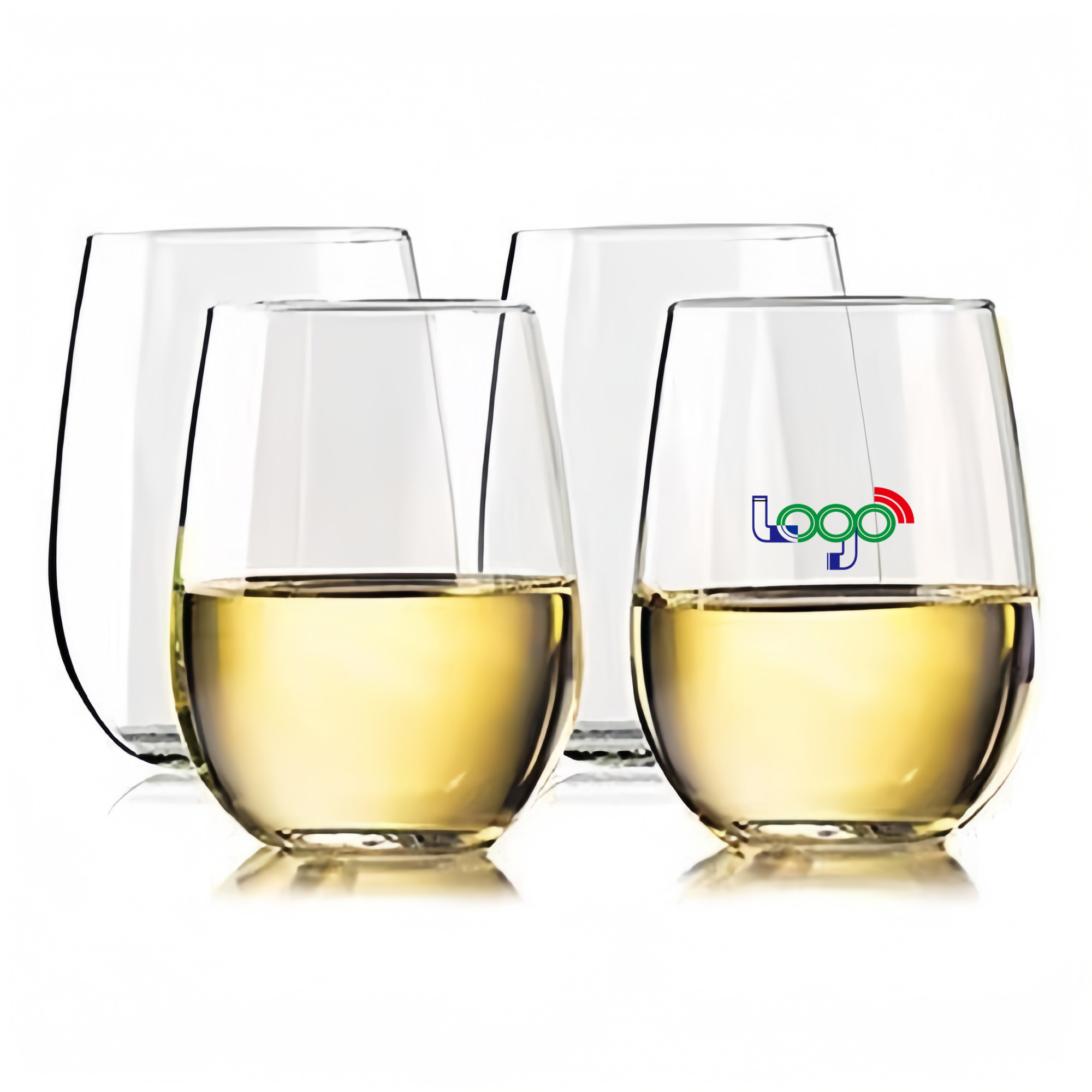 Perfection Stemless Wine Glasses 12 oz 3