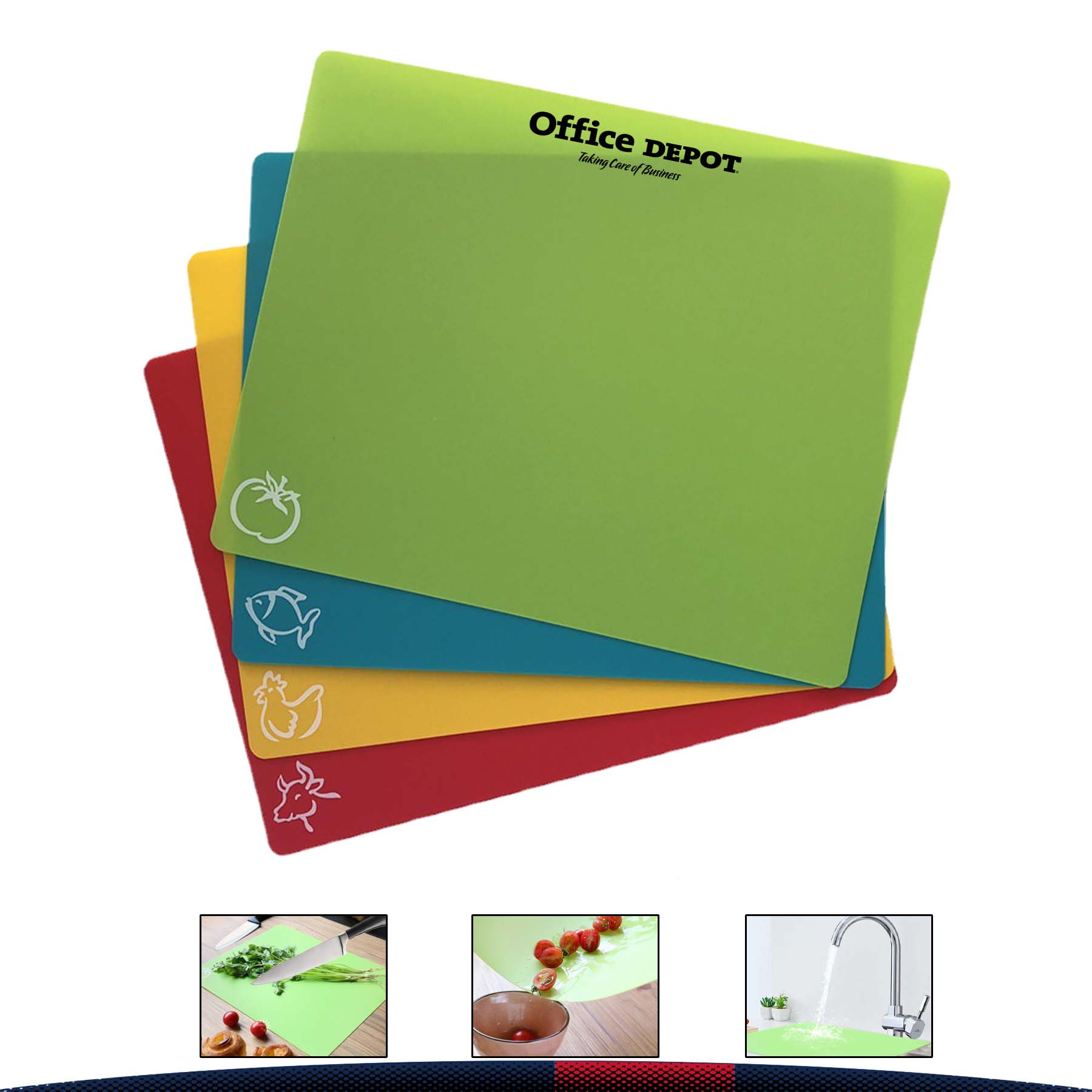 Flexible Chopping Board Set 3