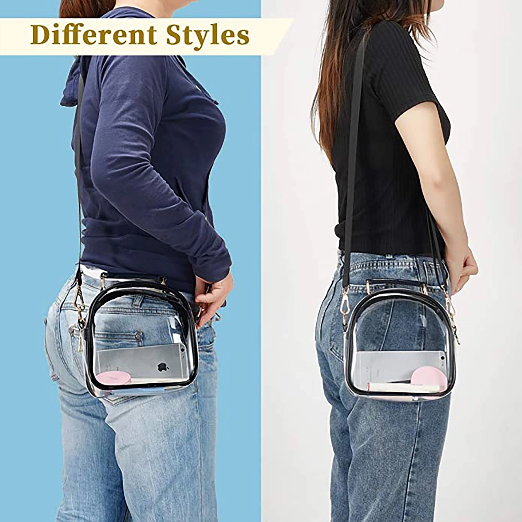 Clear Purse Crossbody Bag 7