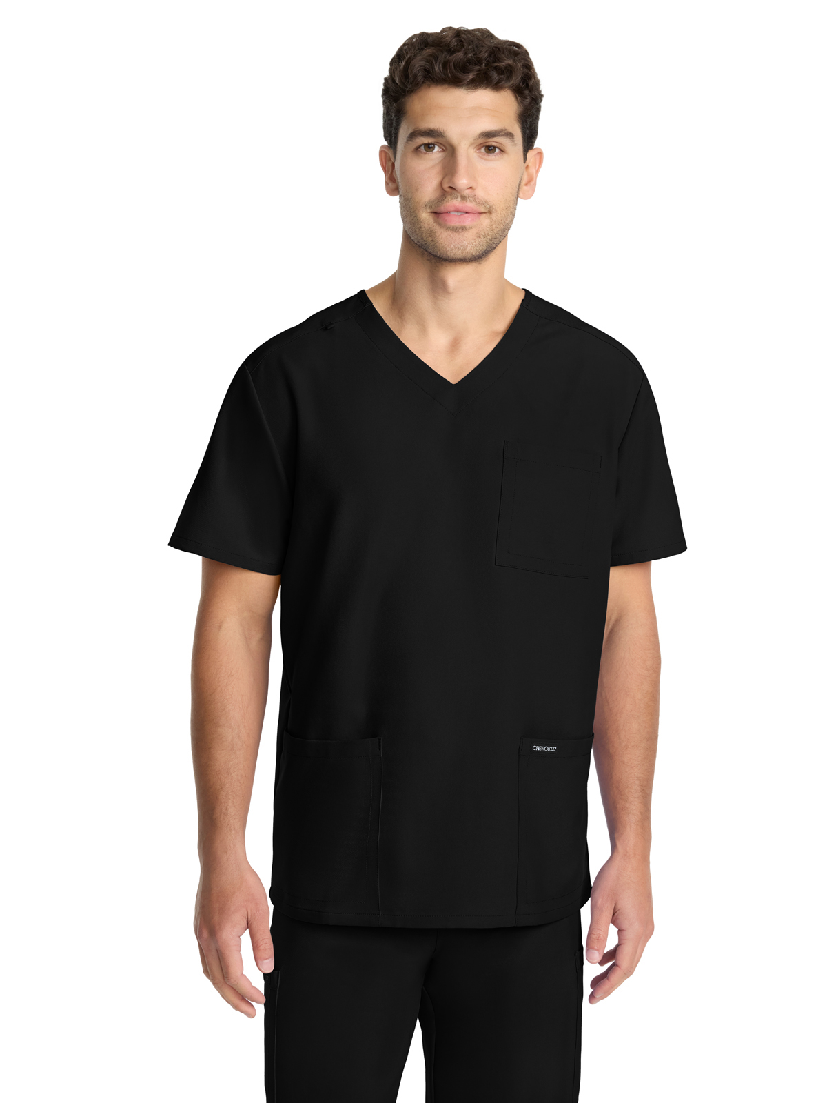 Cherokee - WW Originals Ultra - Men's 3-Pocket Tuck-In V-Neck Top 27