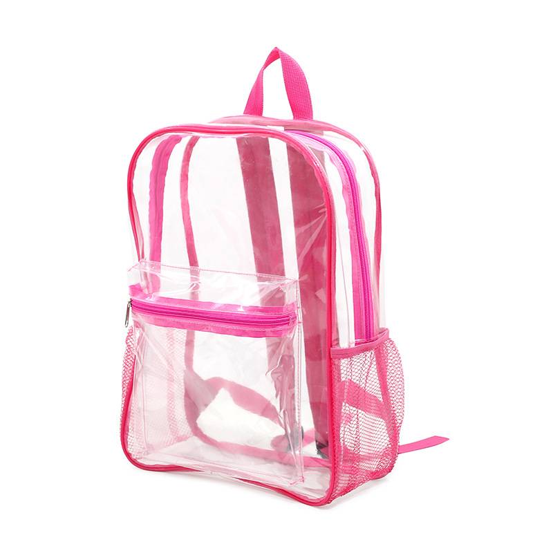 Transparent PVC Backpack For Outdoor Sports 4