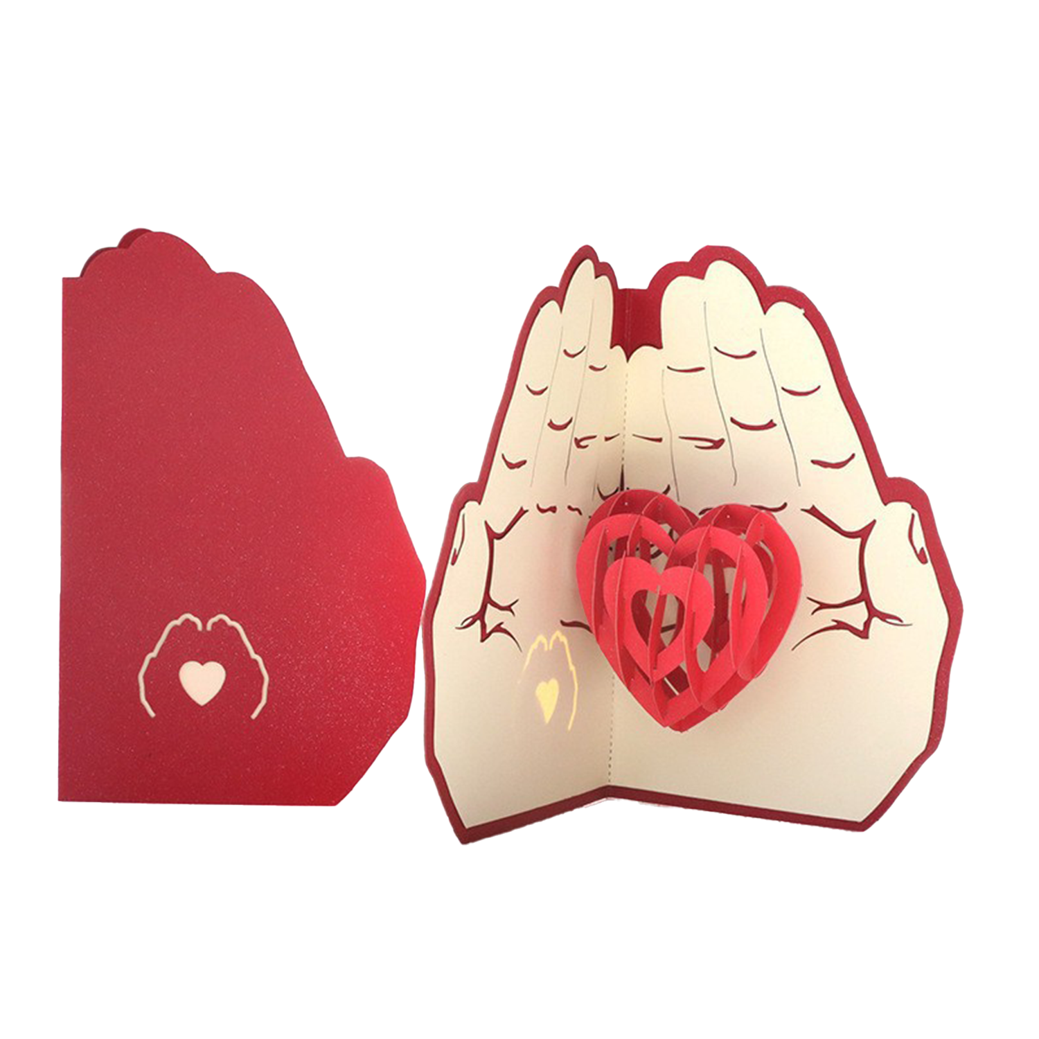 Pop Up Heart Anniversary Card 2