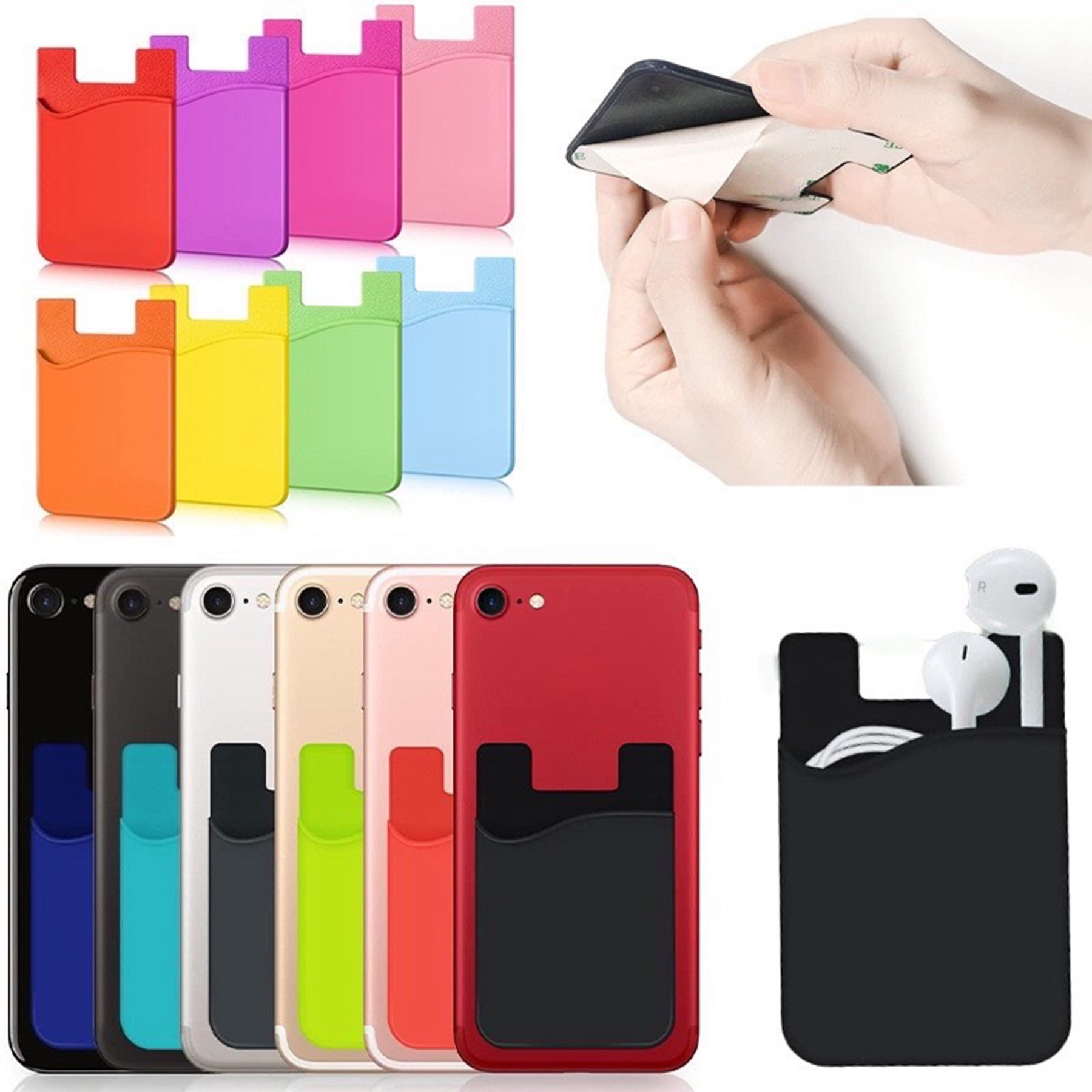 Silicone Wallet Case Moq 50 Pcs 4