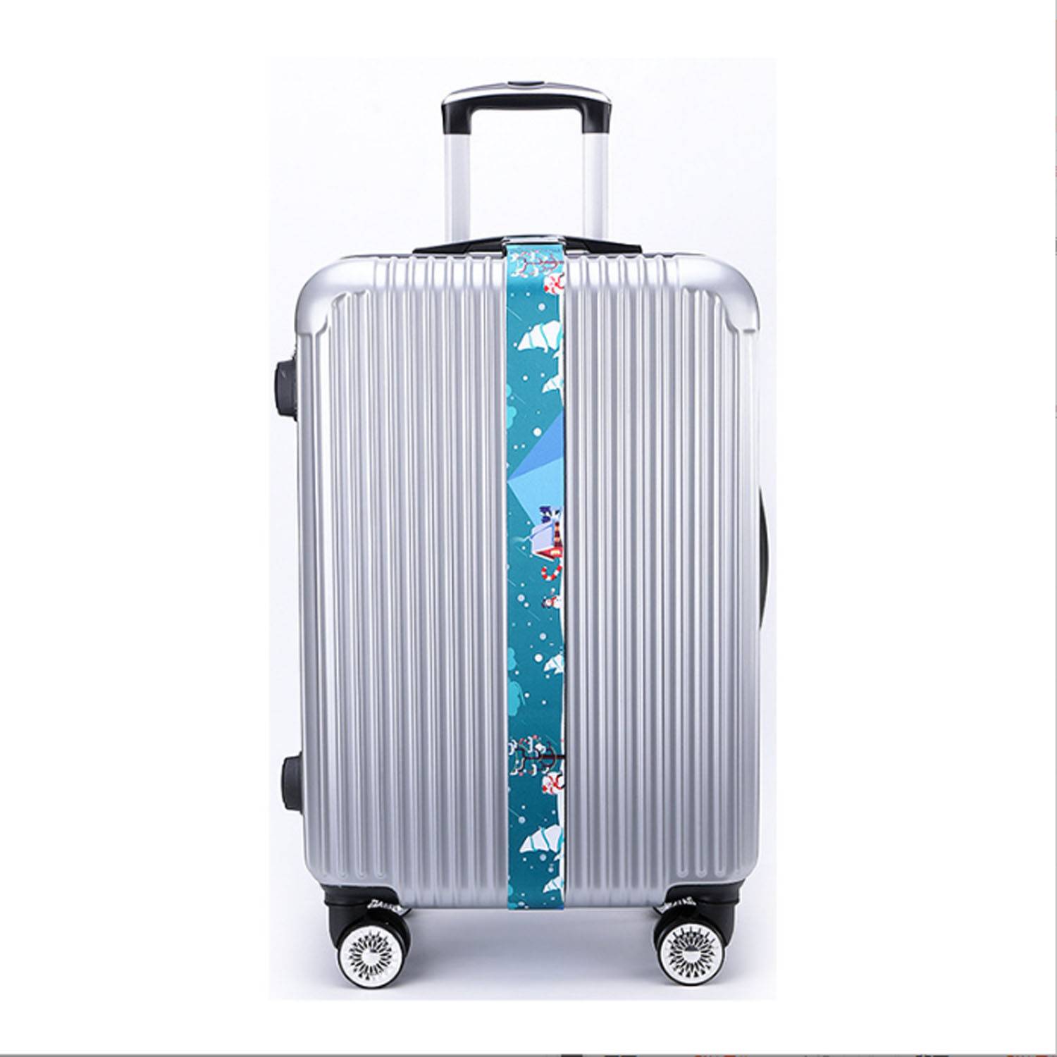 79"Adjustable Sublimation Luggage Strap 5