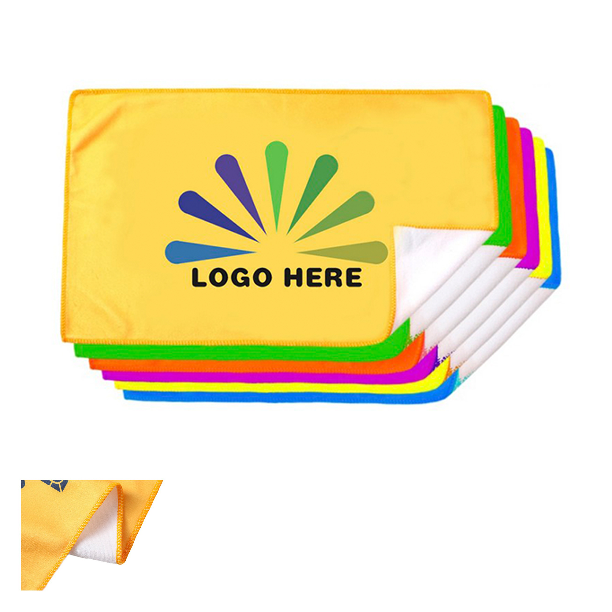Custom 11" x 18" Microfiber Rally Towel 2