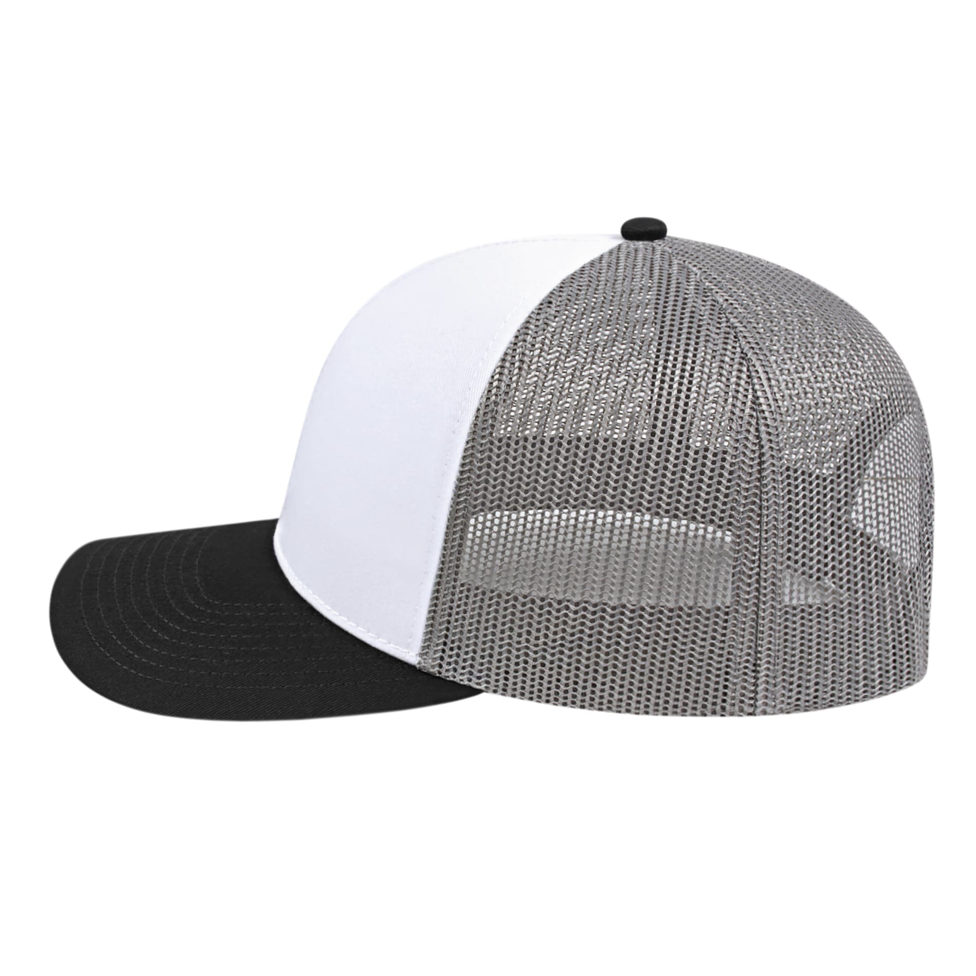 Cap America Poly/Cotton Trucker Mesh Back Cap 325