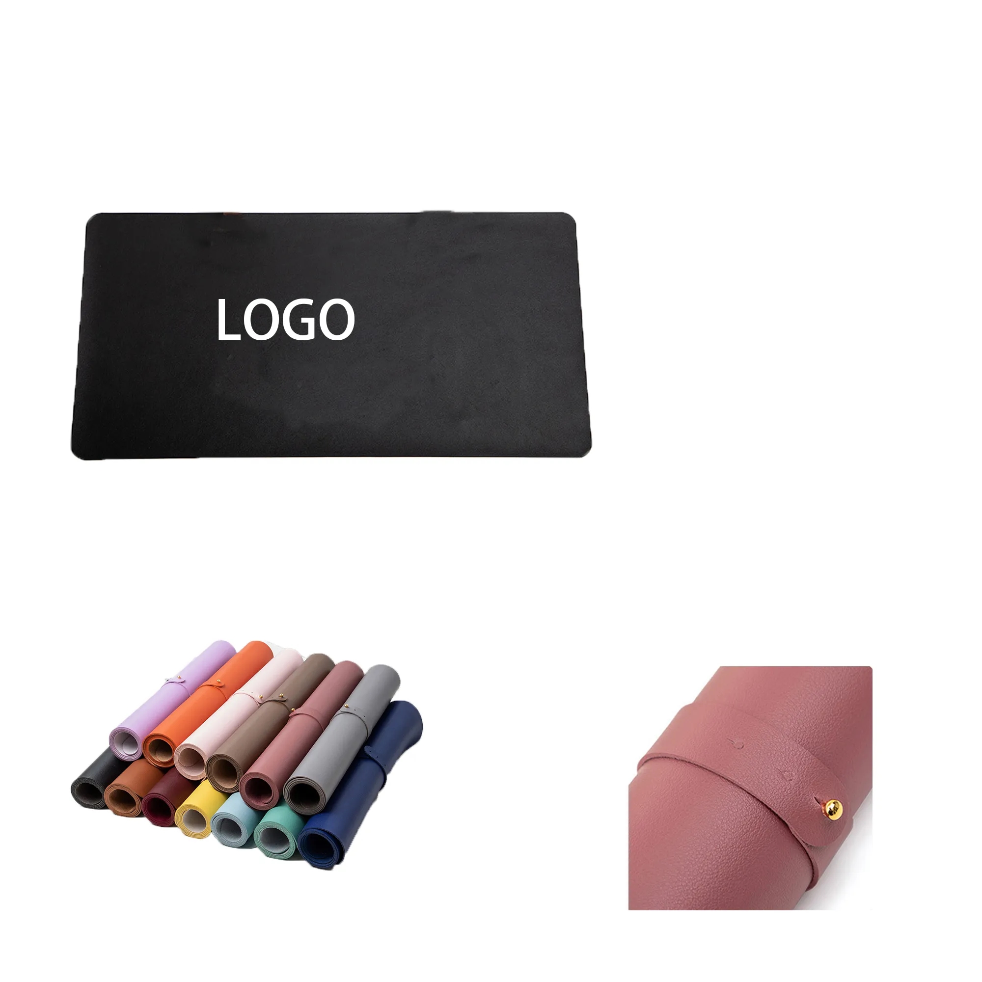 Leather Desktop Mouse Pad 2