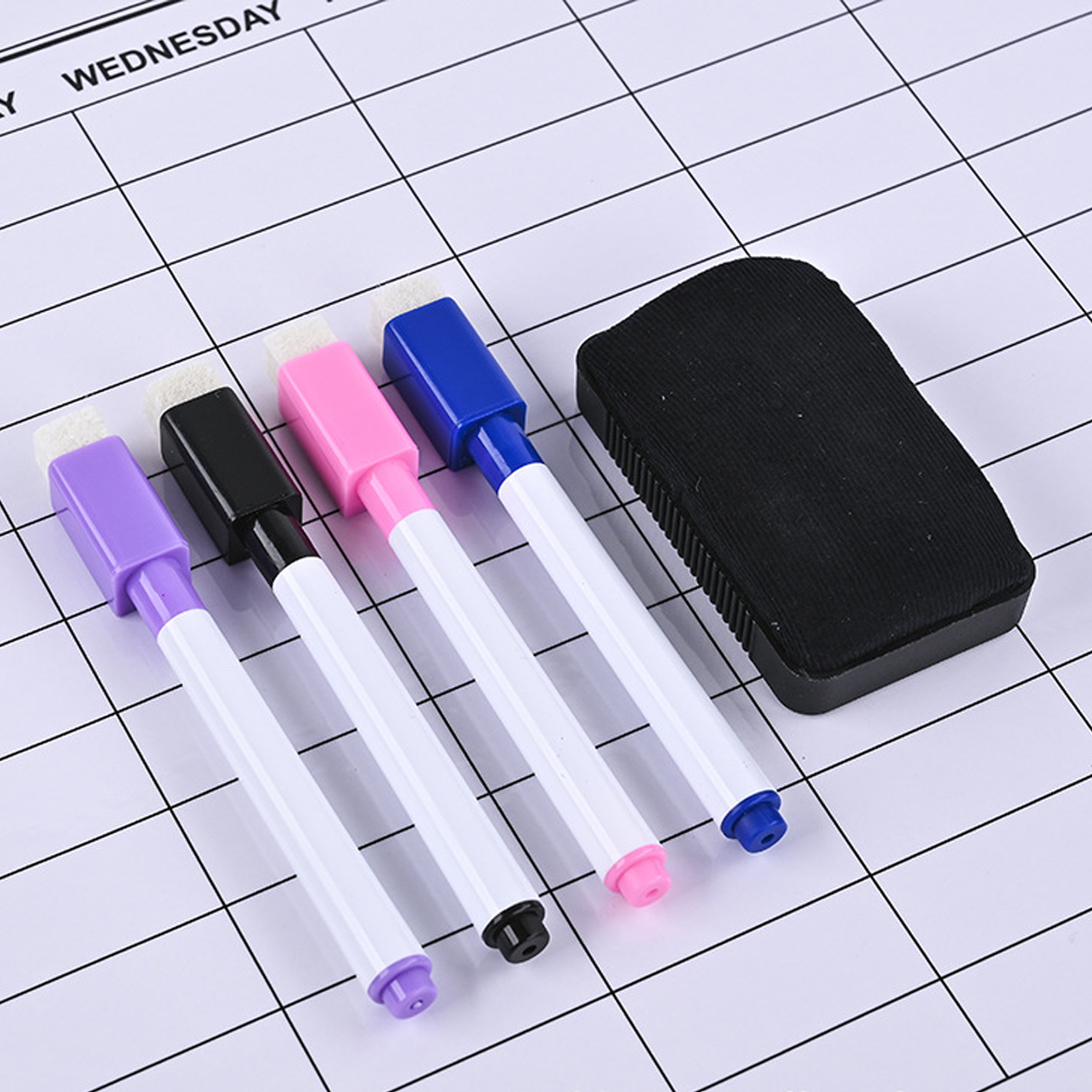 Magnetic Erasable Weekly Planning Whiteboard 5