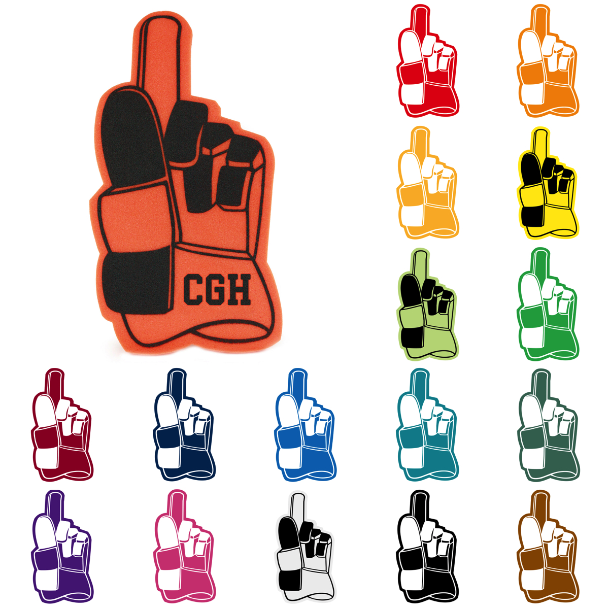 Hockey Glove Cheering Mitt 12