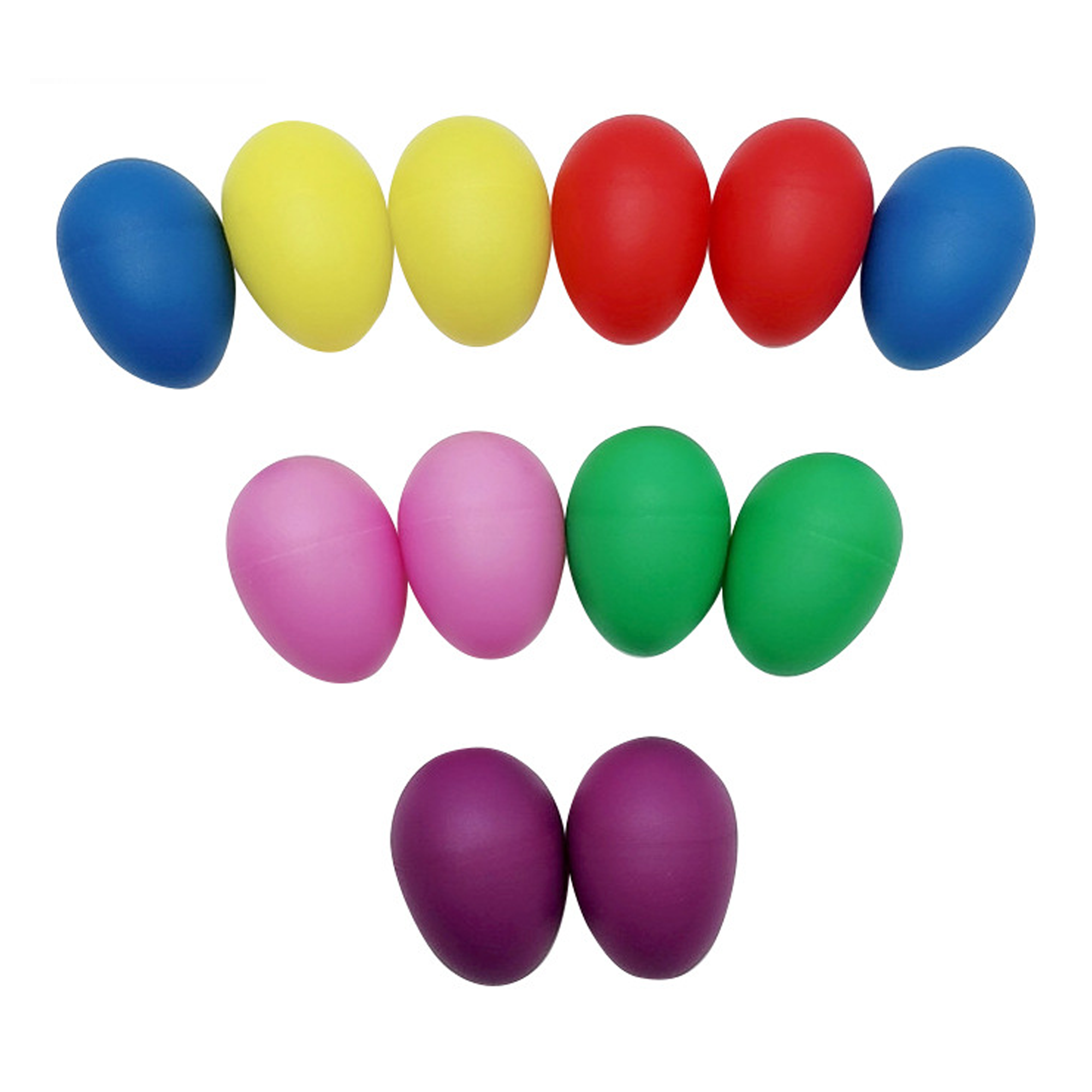 Mini Plastic Egg Shakers Musical Instruments 4