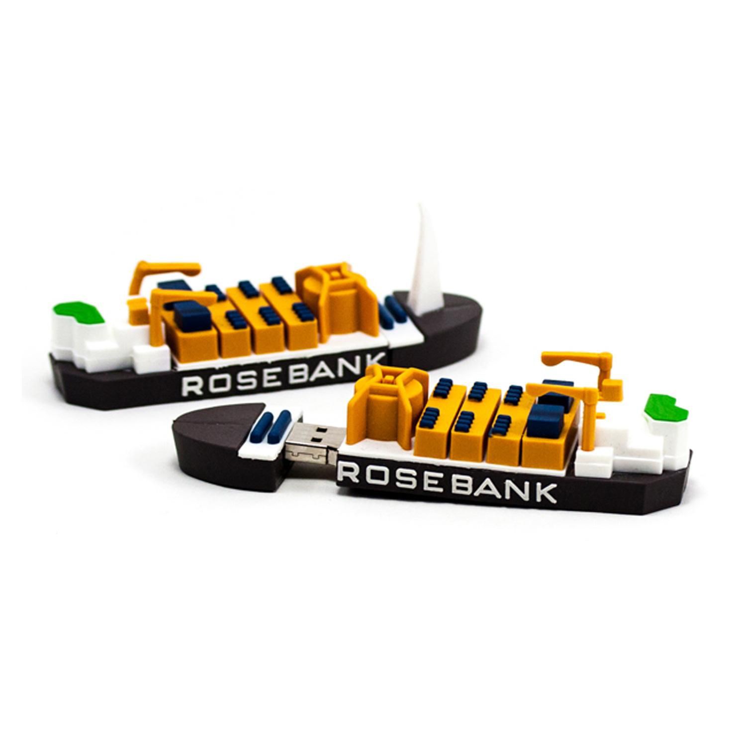 Custom UPS Van Shaped 3D Drive 10