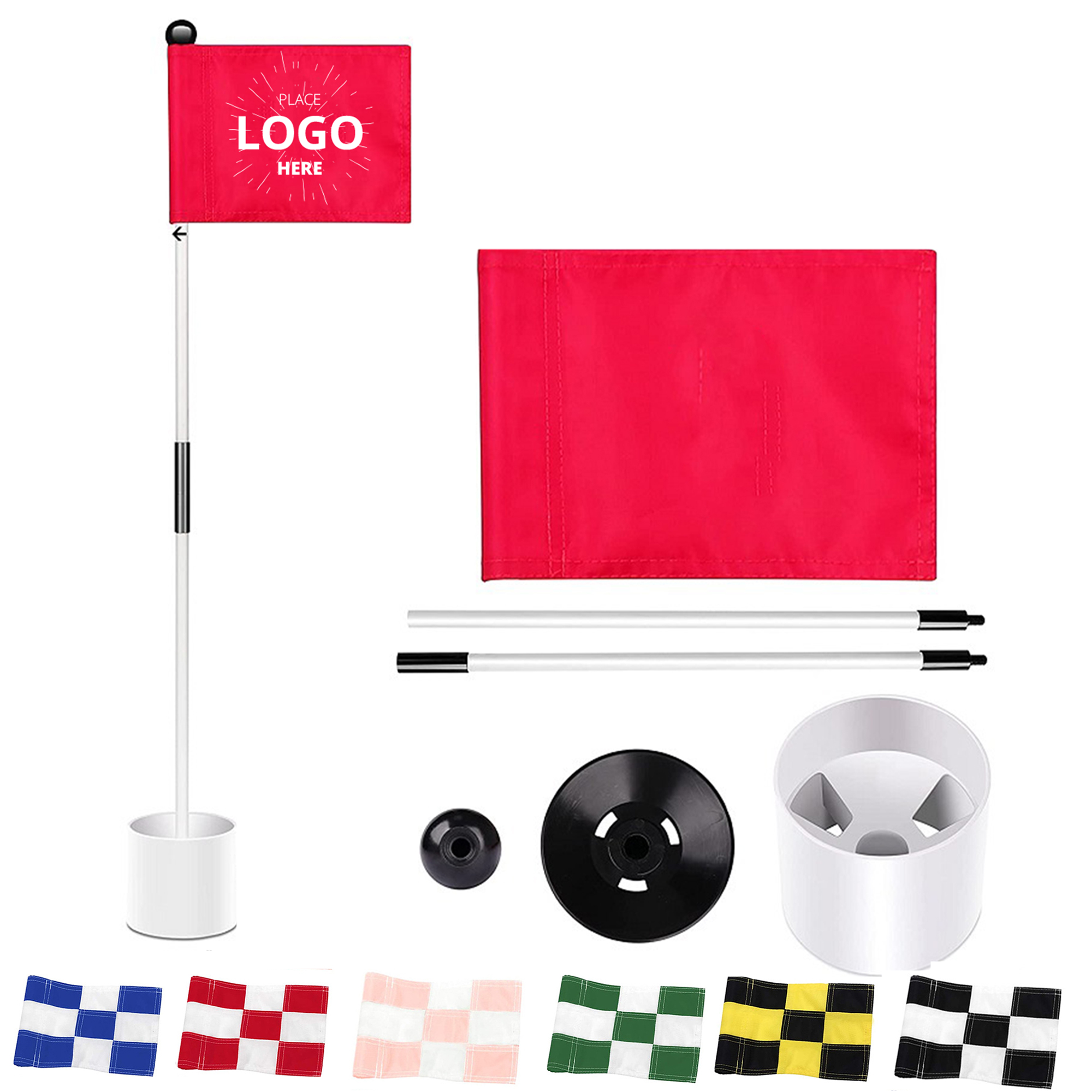 6ft Golf Flagstick 1