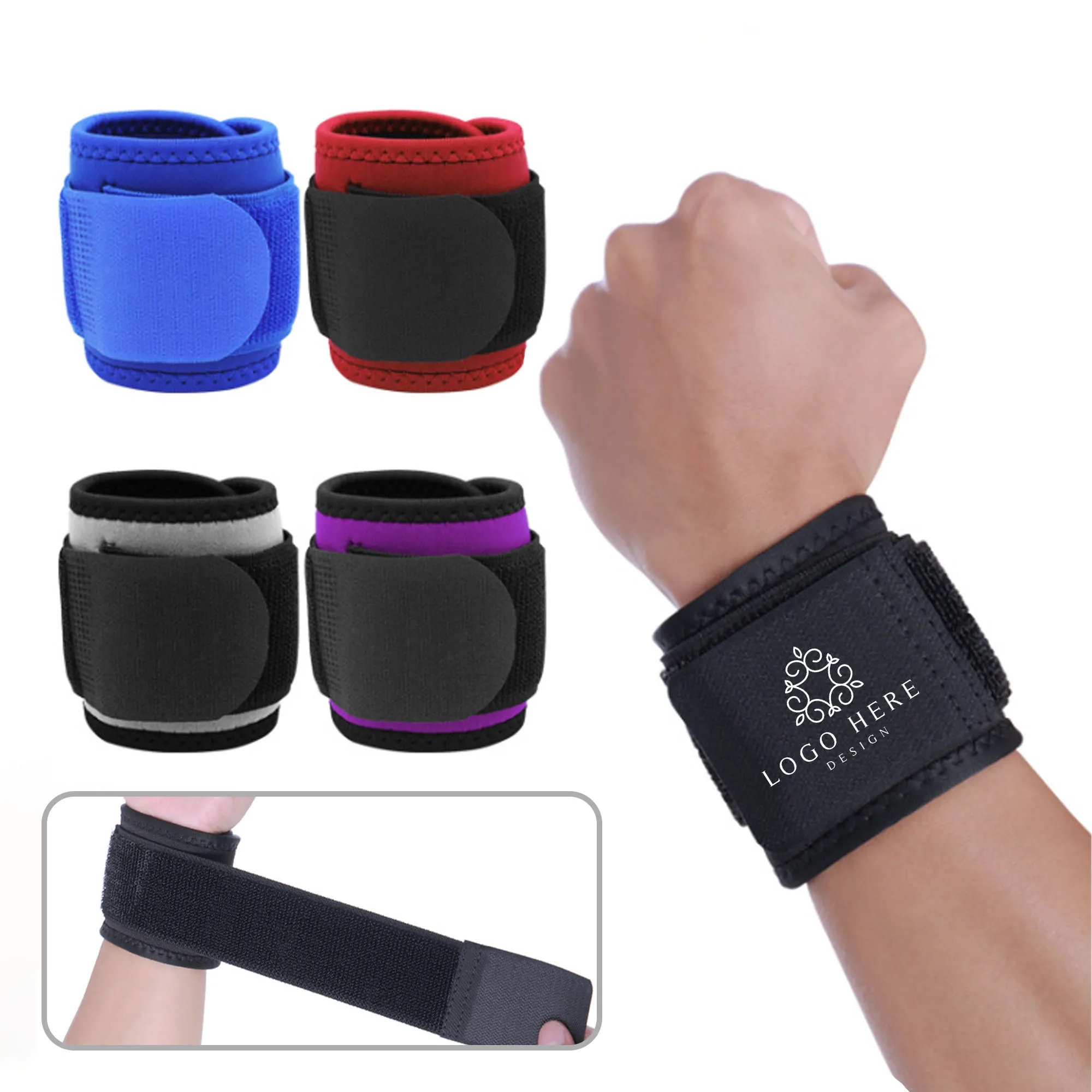 Adjustable Wrist Anti Sprain Protective Support Straps 5