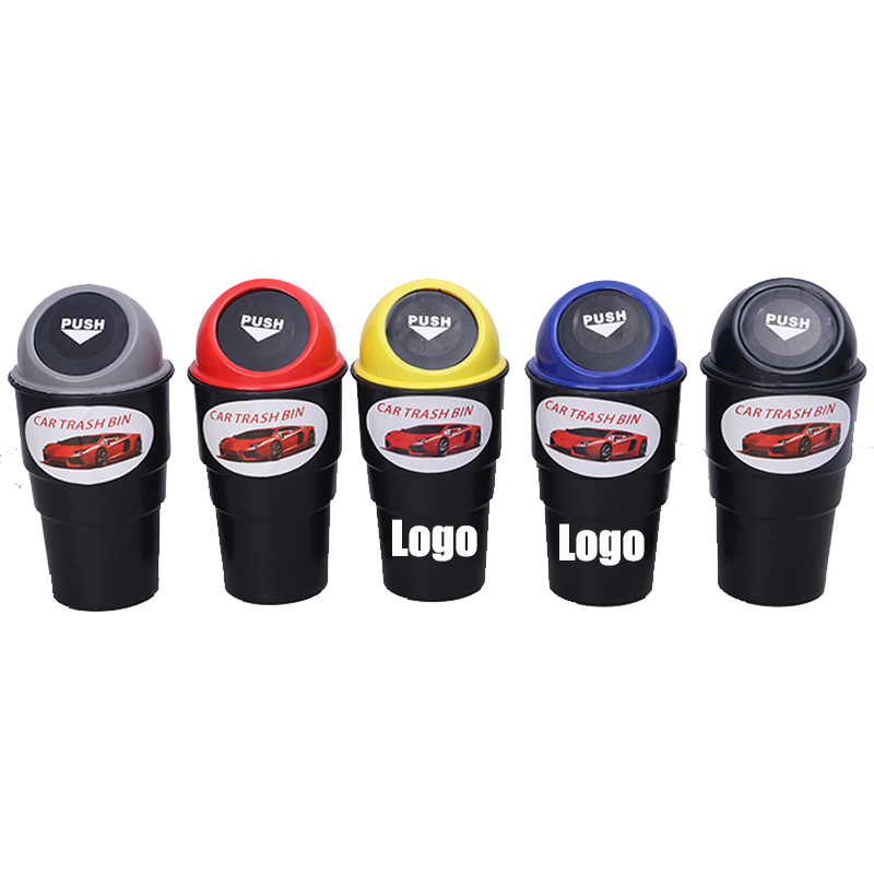 Car Garbage Can with Lid 2