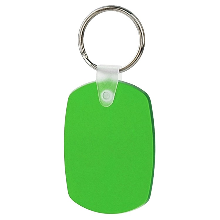 Soft Squeezable Key Tag (Oval) 6