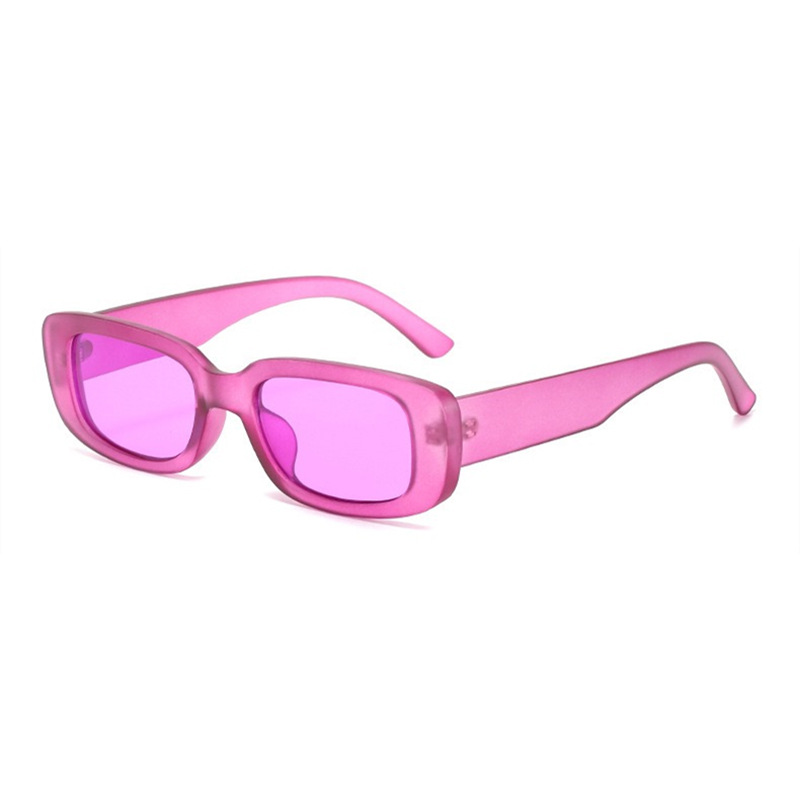 Rectangle Retro Fashion Sunglasses for Women Men 23