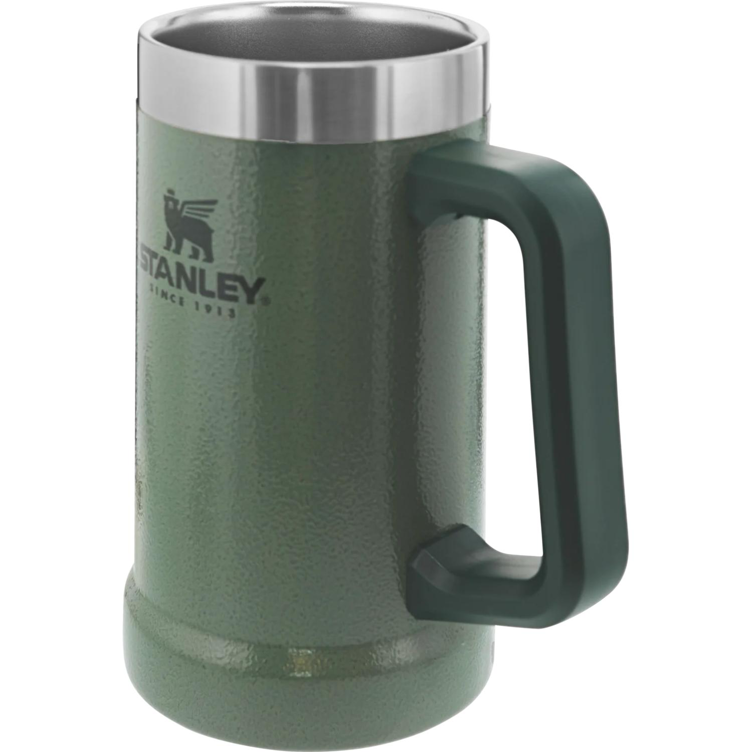 24 oz Stanley® Stainless Steel Insulated Big Grip Beer Stein Mug 2